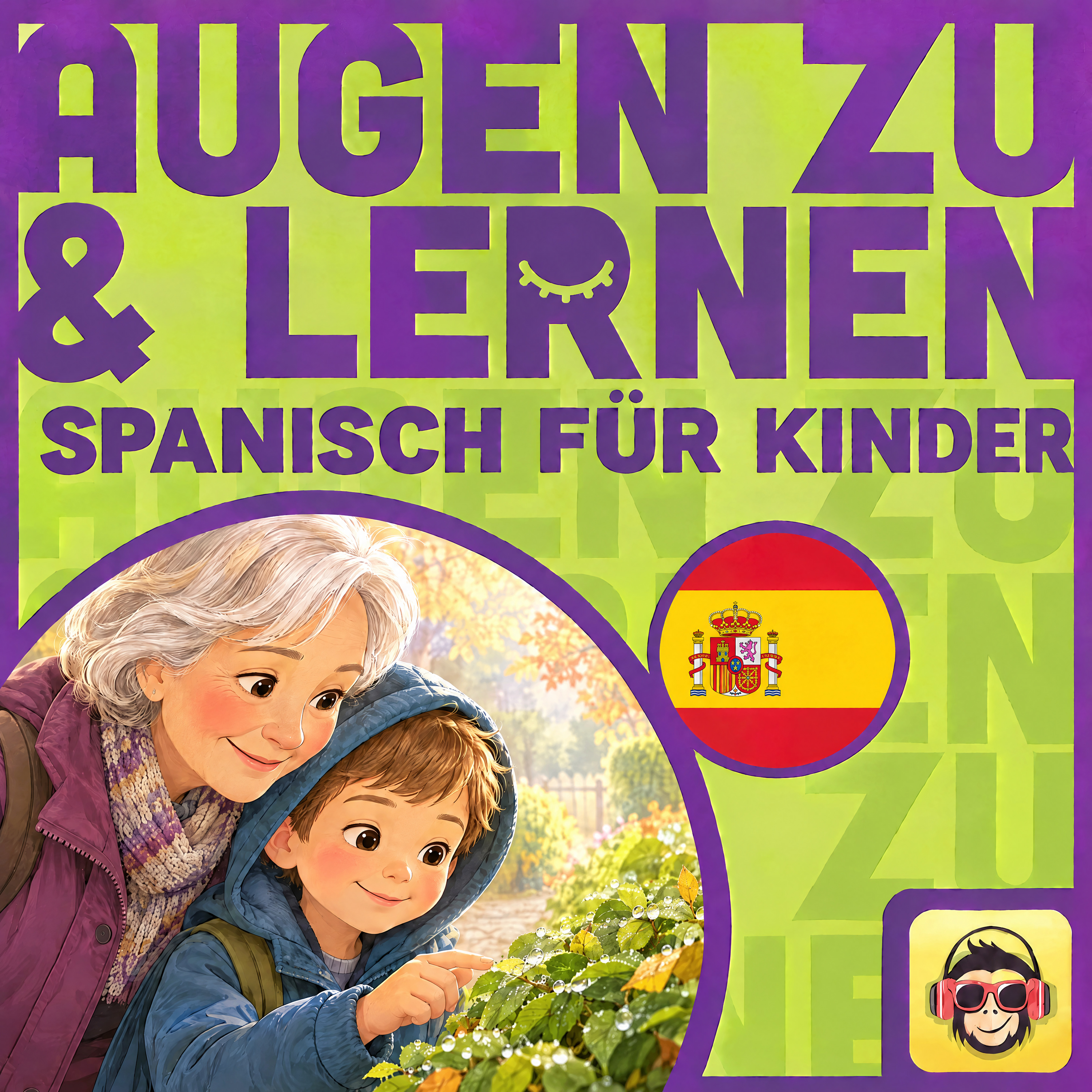 Cover: Spanisch für Kinder: Spaziergang im Nebel - Vokabeln zum Einschlafen