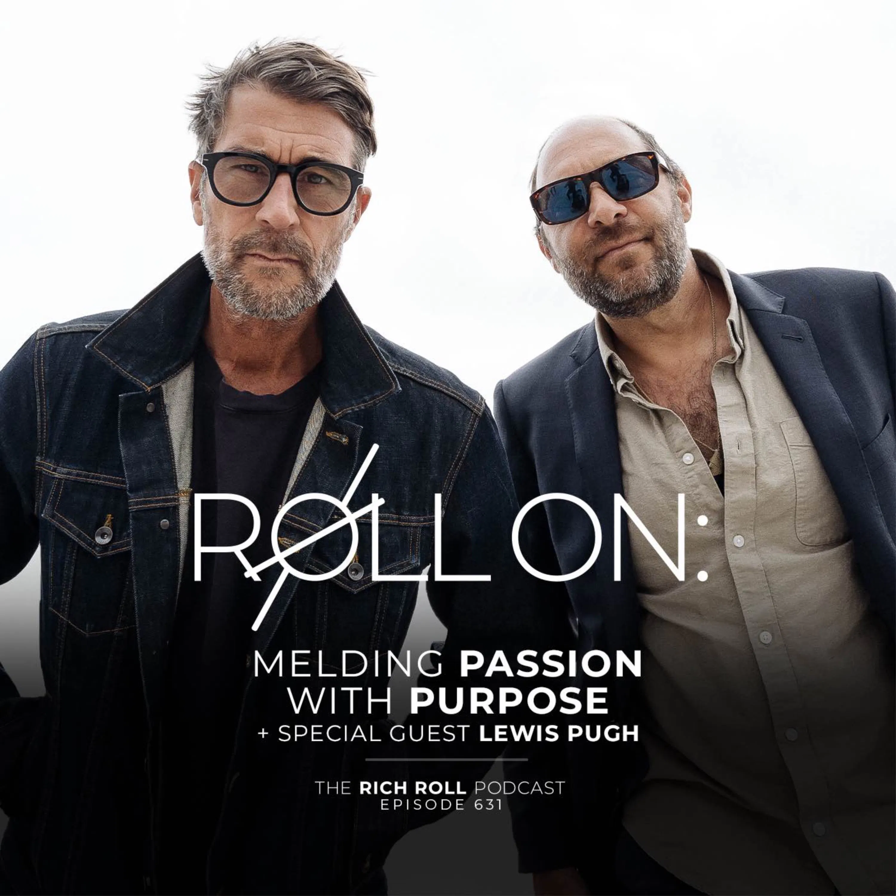 Cover art for the episode "Roll On: Melding Passion With Purpose (+ Arctic Swimmer Lewis Pugh!)" from The Rich Roll Podcast