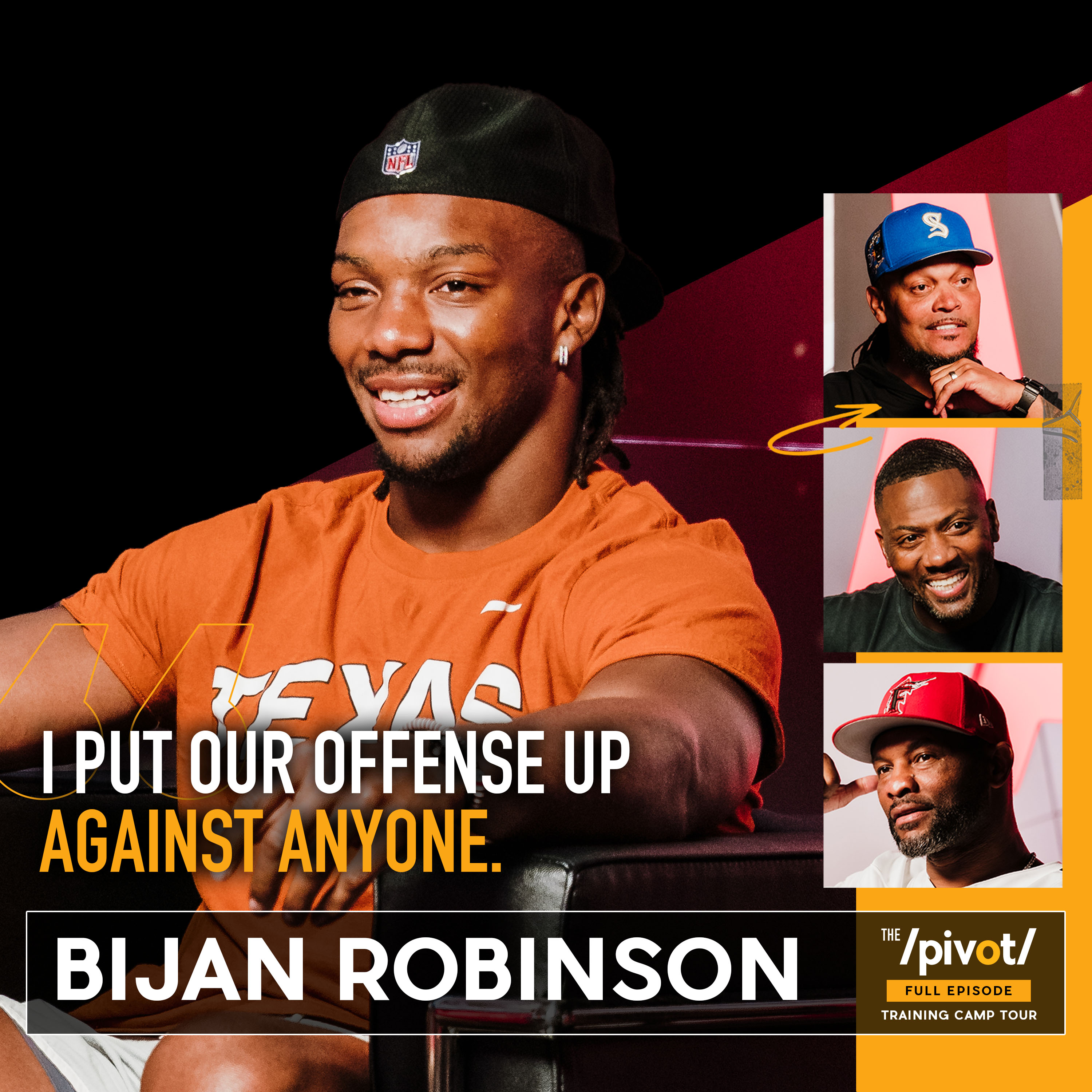 Bijan Robinson Atlanta Falcons star running back opens up on new offensive game plan, quarterback change to Michael Penix Jr, Raheem Moriss regime, his recent  praise from Saquon, training with Christian McCaffrey and 2025 goals.