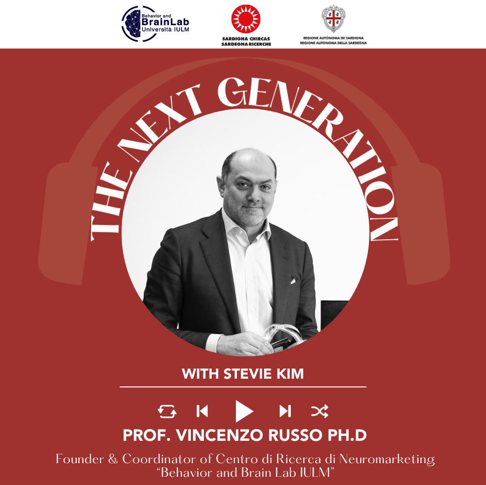 Stevie Kim interviews Vincenzo Russo of IULM University in Milan | Next Generation