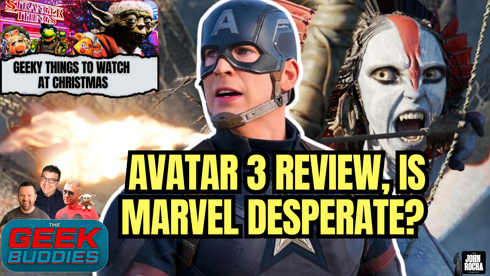 AVATAR 3 Review, Marvel Gets Desperate, Geeky Things to Watch at Christmas
