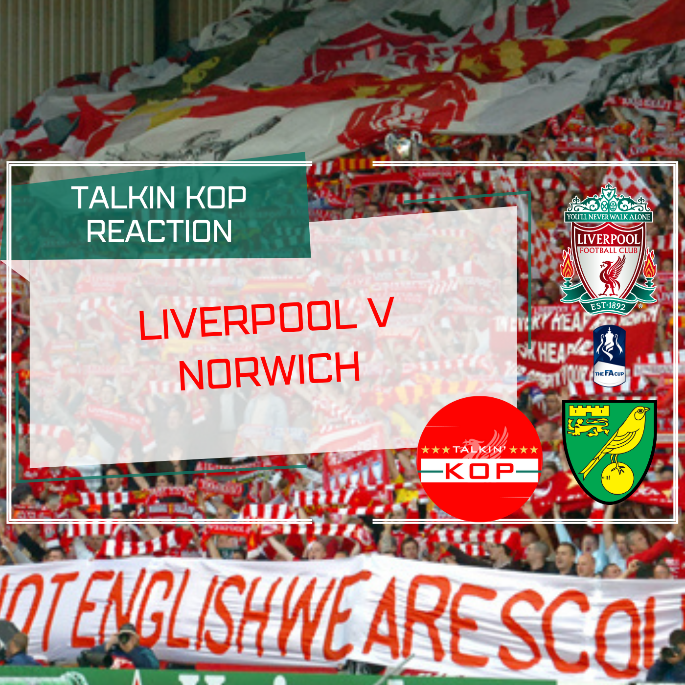 FA Cup Reaction | Liverpool 5 Norwich 2 episode artwork