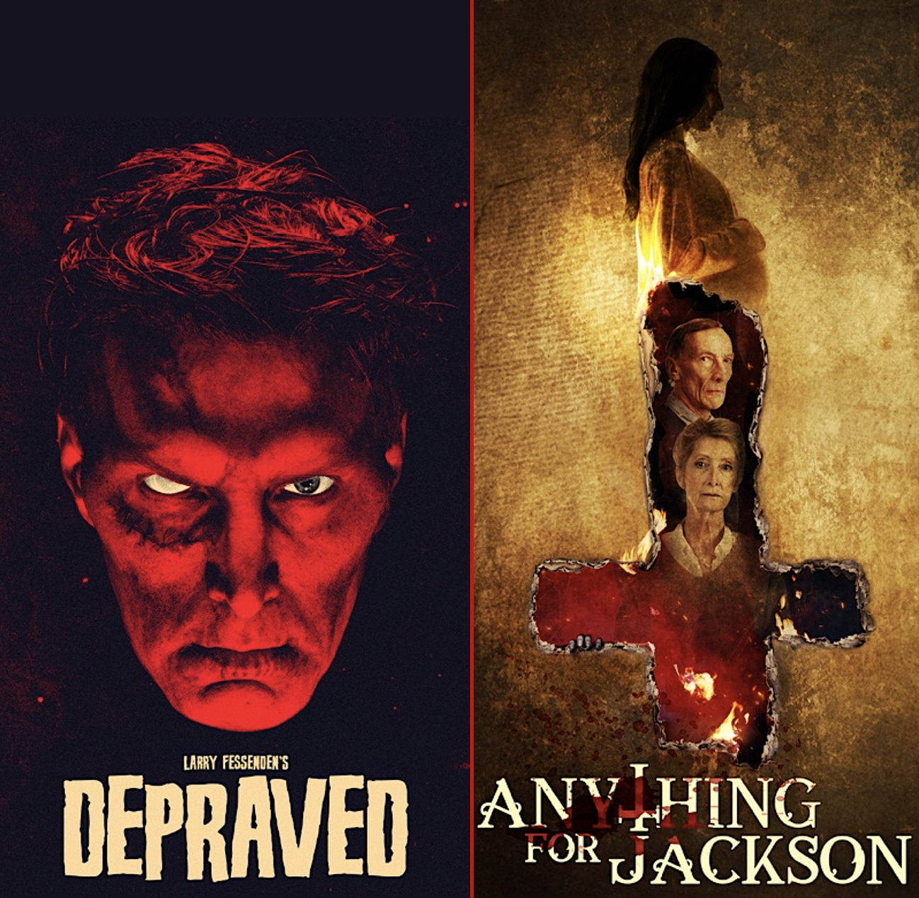 Interviews – Depraved's Larry Fessenden and Anything for Jackson filmmakers podcast artwork