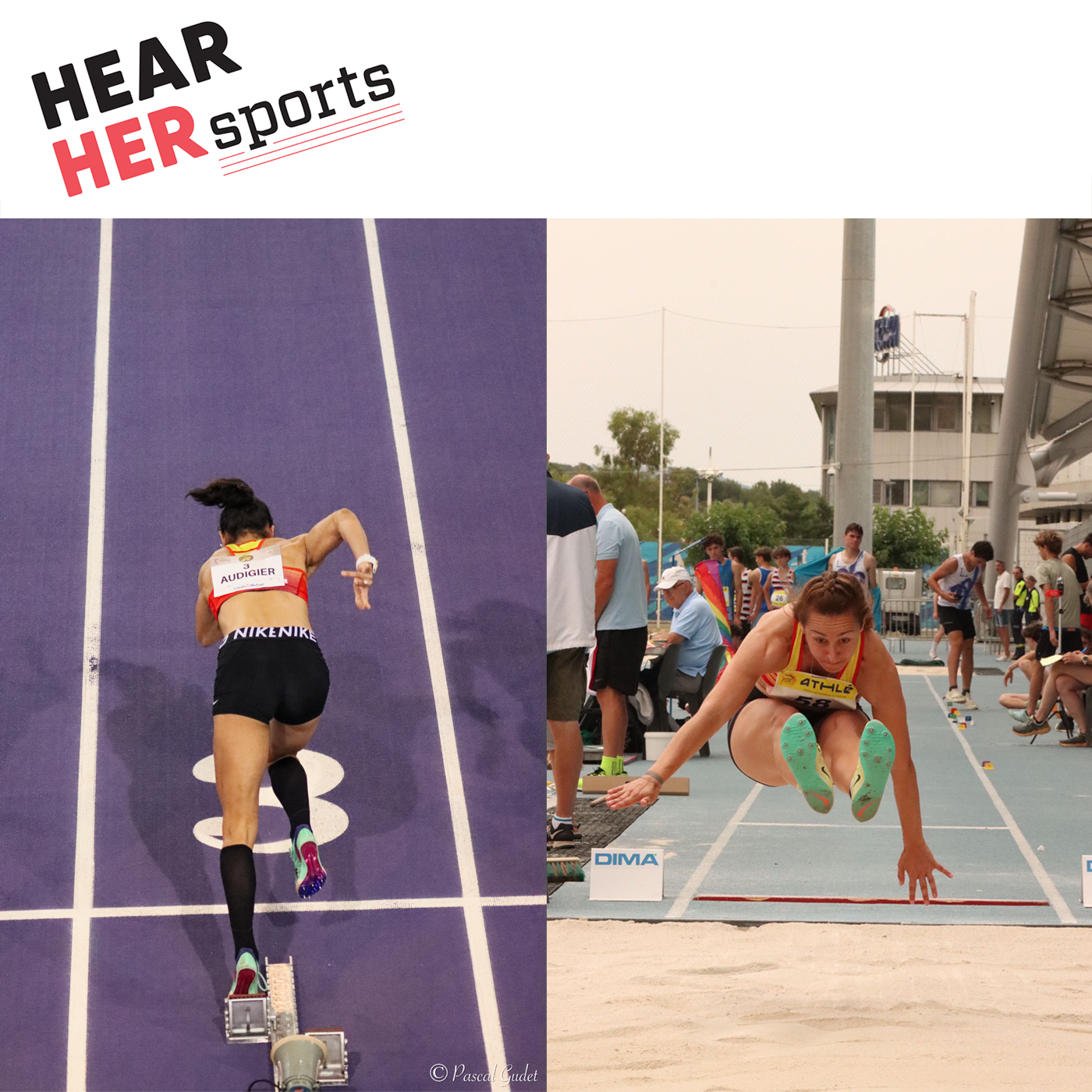 Adeline Audigier + Patricia Mehlich, Women’s Decathlon World Championship…Ep173