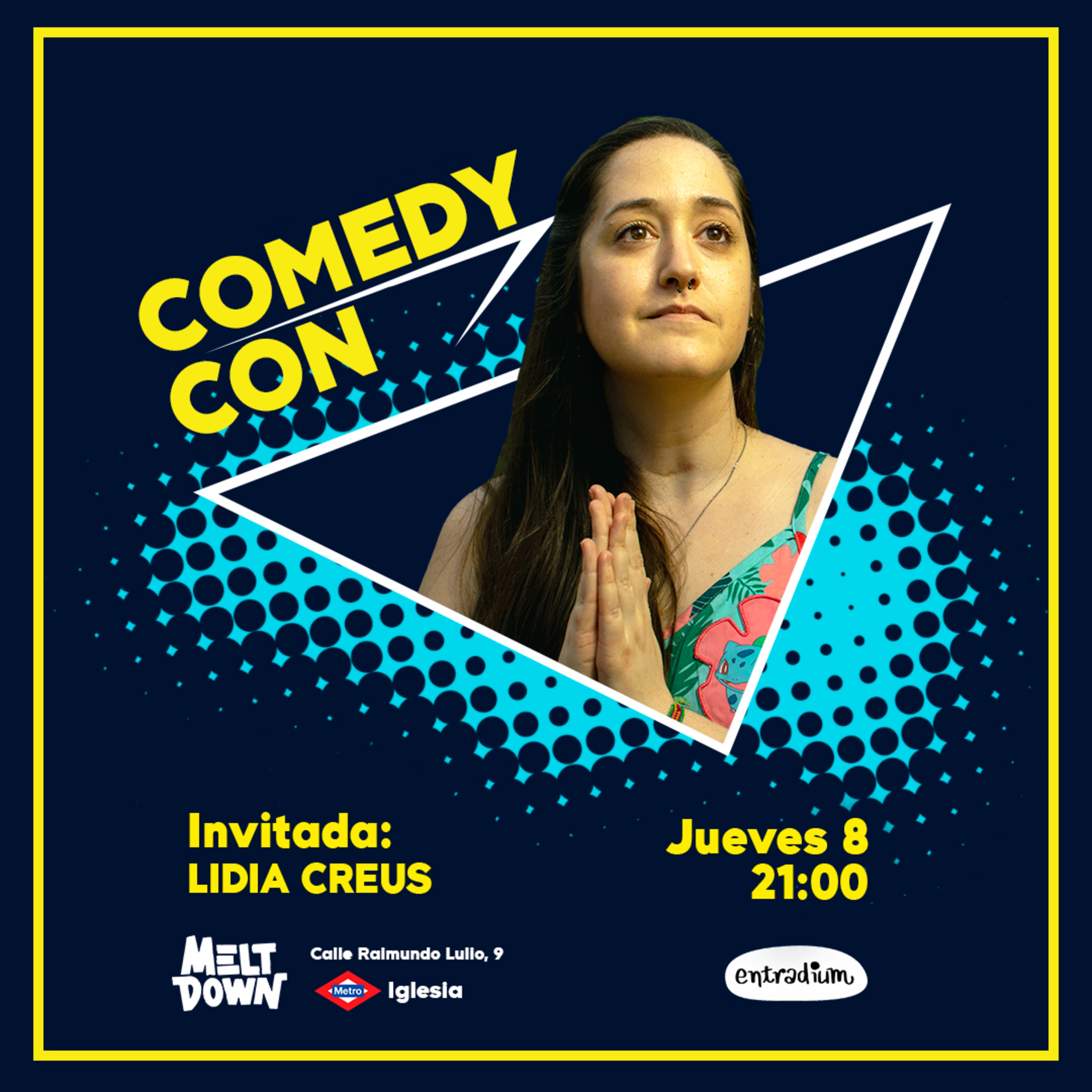 👾 LIDIA CREUS en COMEDY CON 3X12