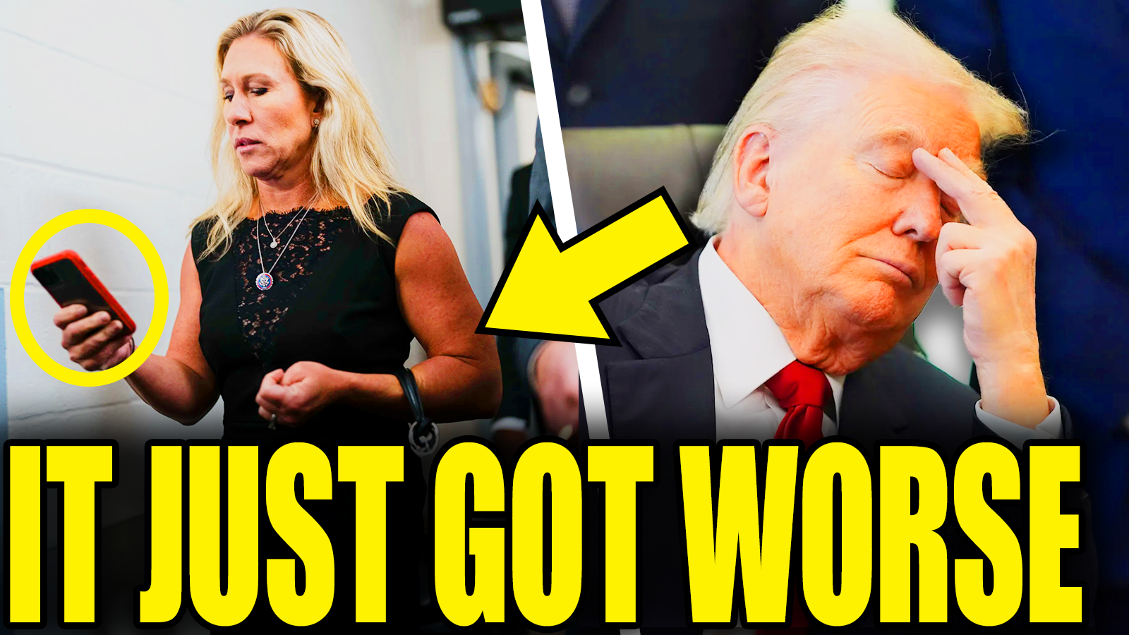 Omg Marjorie Just Did It As Trump Term Collapses episode artwork