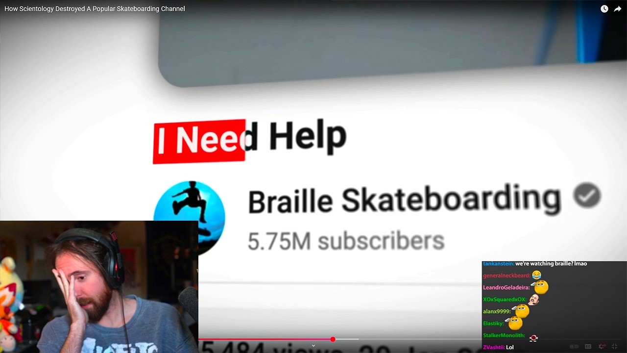 How Scientology Destroyed A Popular Skateboarding Channel | Asmongold Reacts to SunnyV2 | Asmongold