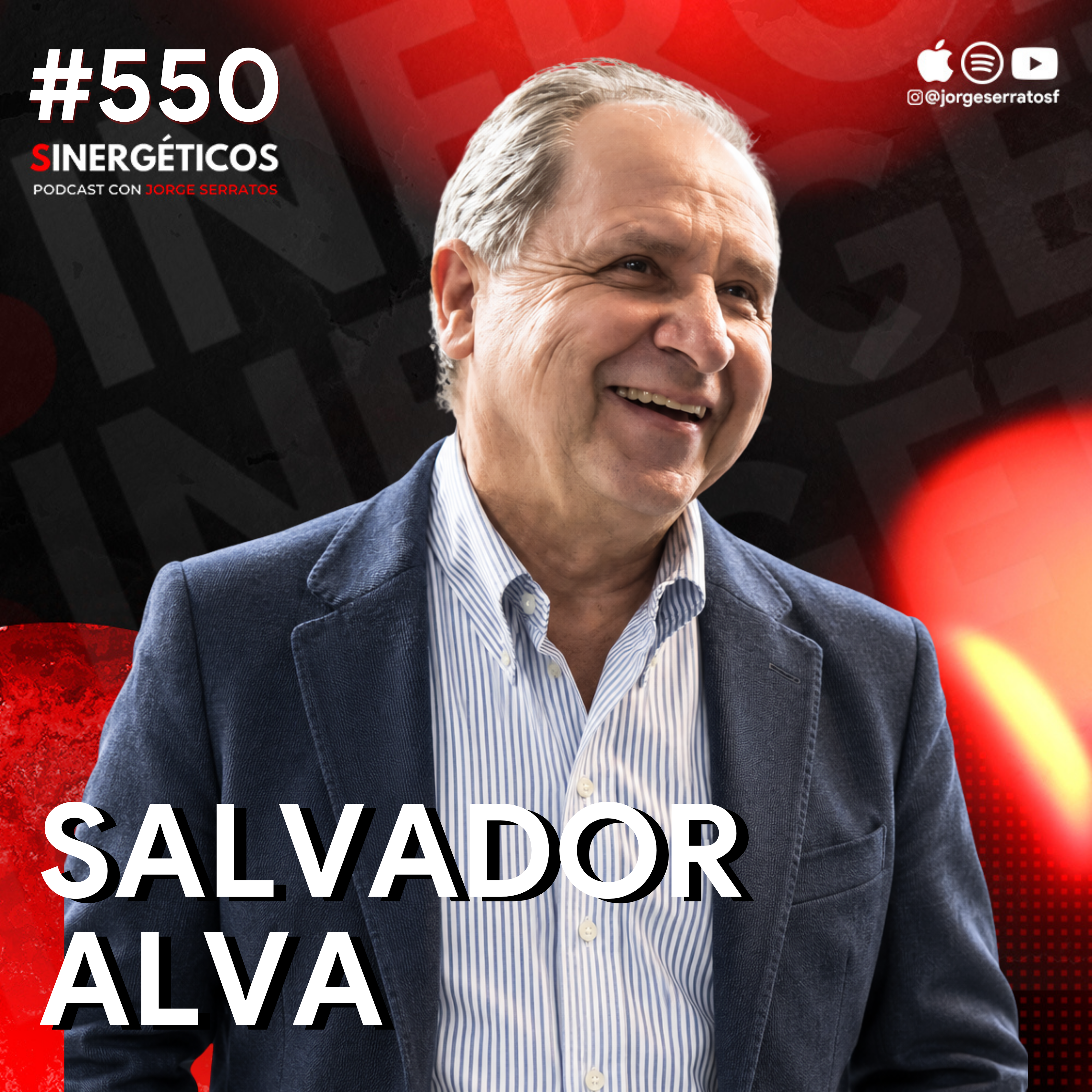 "Criamos a la generación más INFELIZ DE LA HISTORIA" | Salvador Alva | #550 SINERGÉTICOS