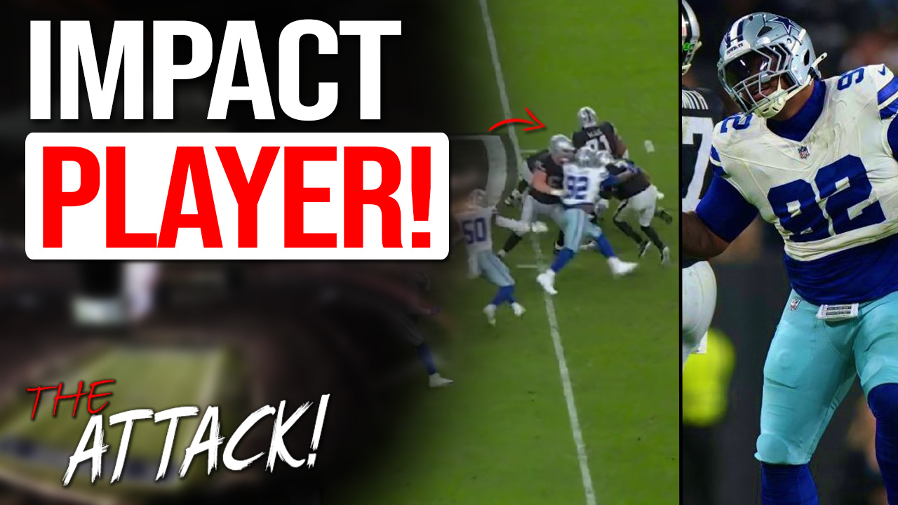 Quinnen Williams a DESTRUCTIVE FORCE on FILM in Dallas Cowboys Debut Against Raiders! episode artwork