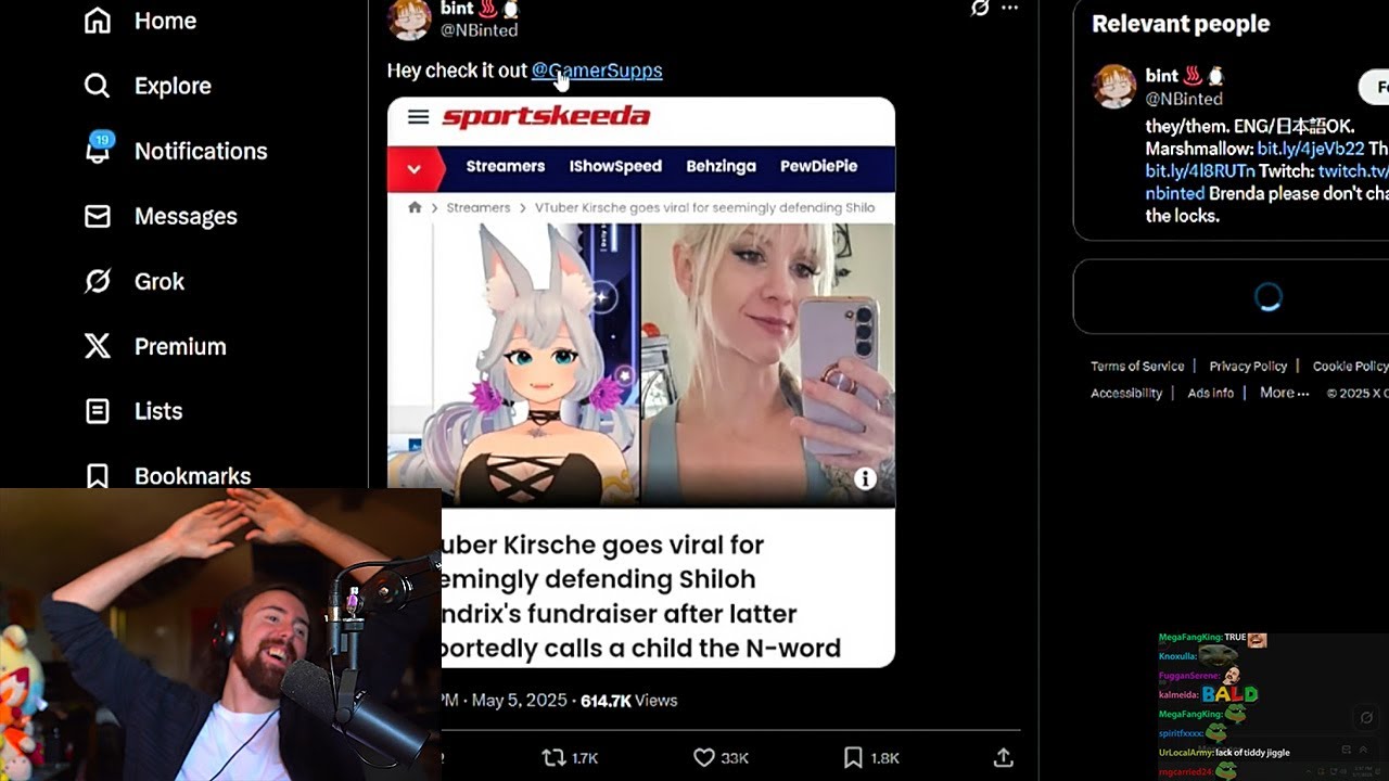 They tried to cancel her.. | Asmongold TV