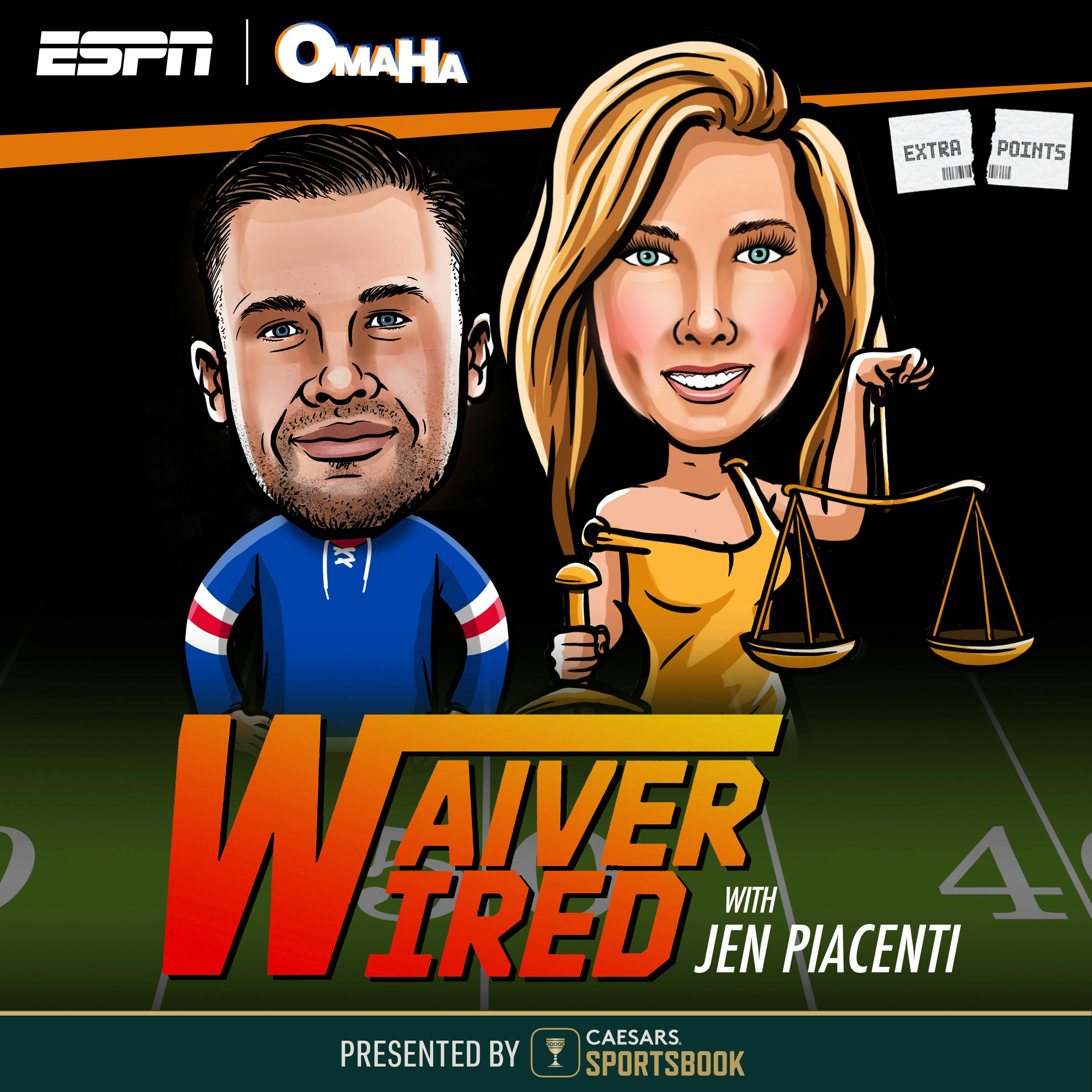 Waiver Wired is back, finding a Travis Kelce replacement, Cooper Kupp’s injury & TNF props! | Waiver Wired