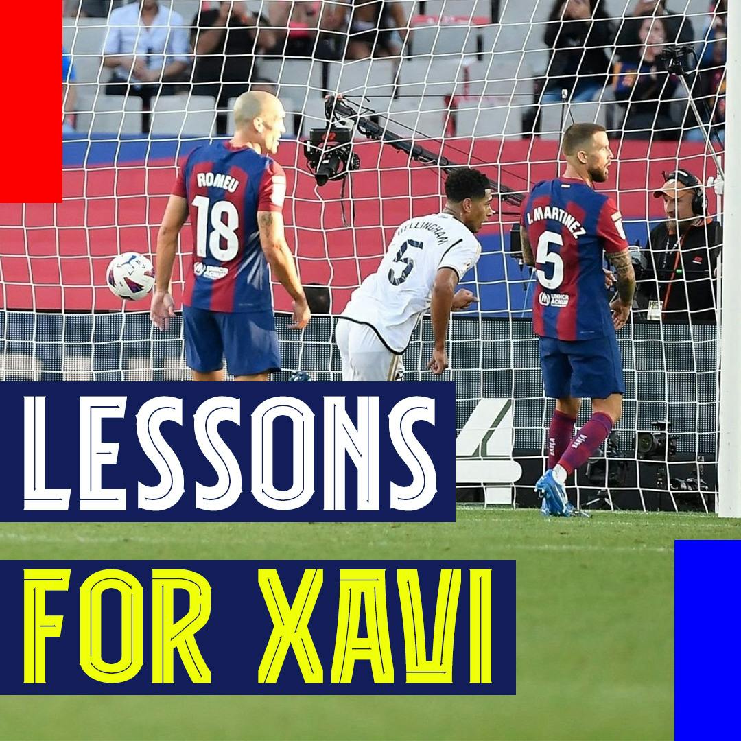 Lessons for Xavi! Ancelotti teaches Xavi a lesson in El Clasico