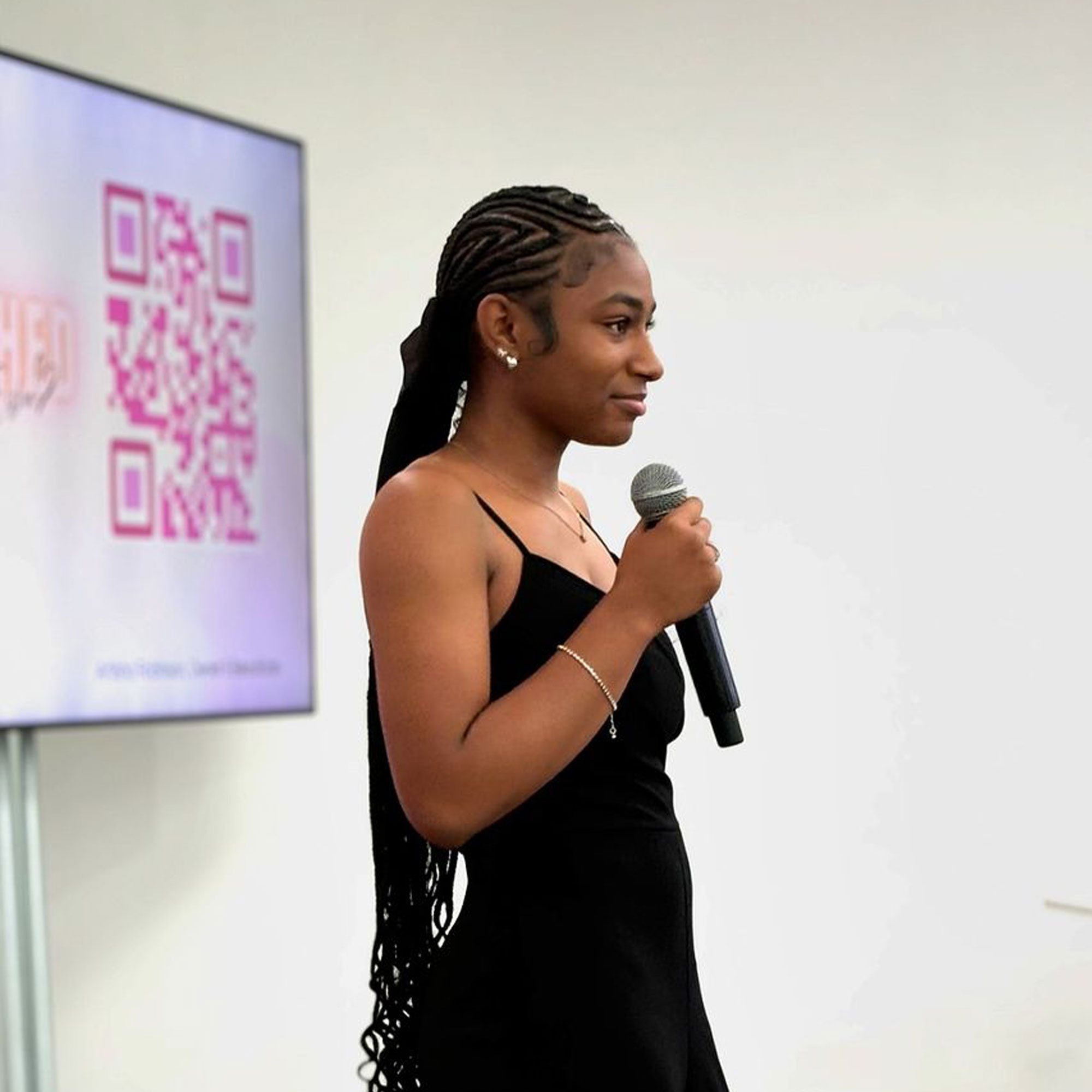 Artisha Robinson Interviewed at Grant Cardone Foundation Pitch Competition