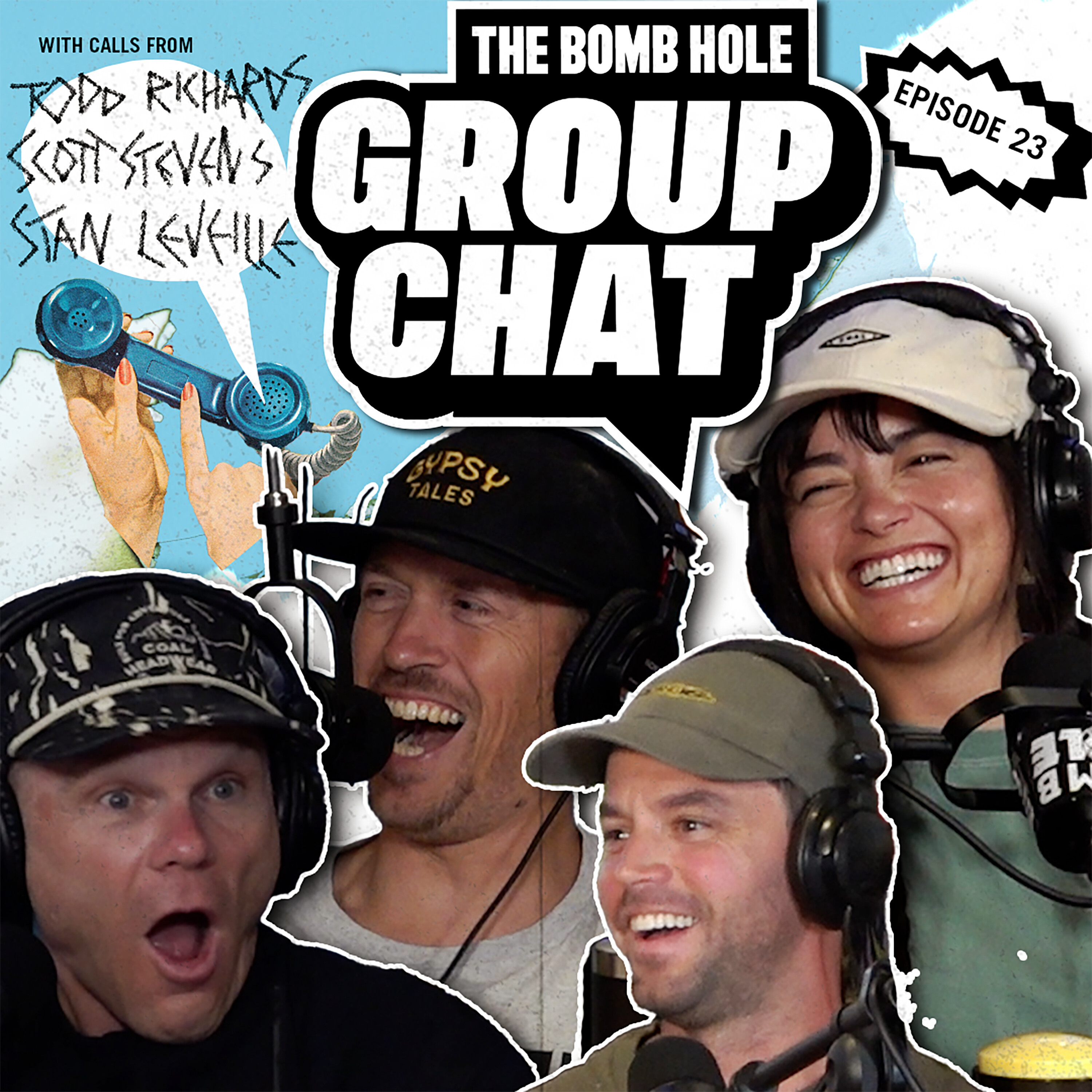 Group Chat #23 w/ Mikey LeBlanc, Chris Beresford & Naima Antolin