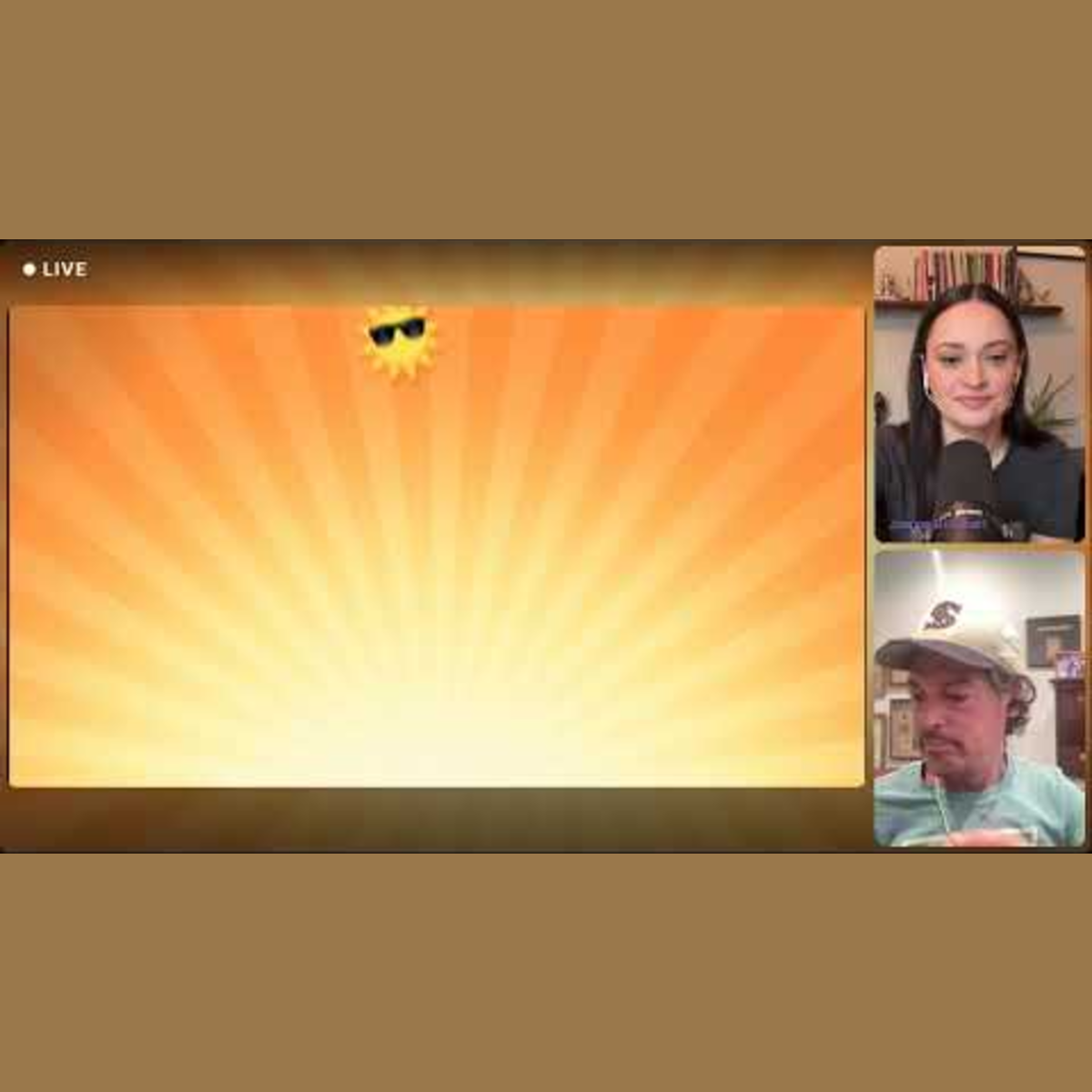Welcome to our live show!