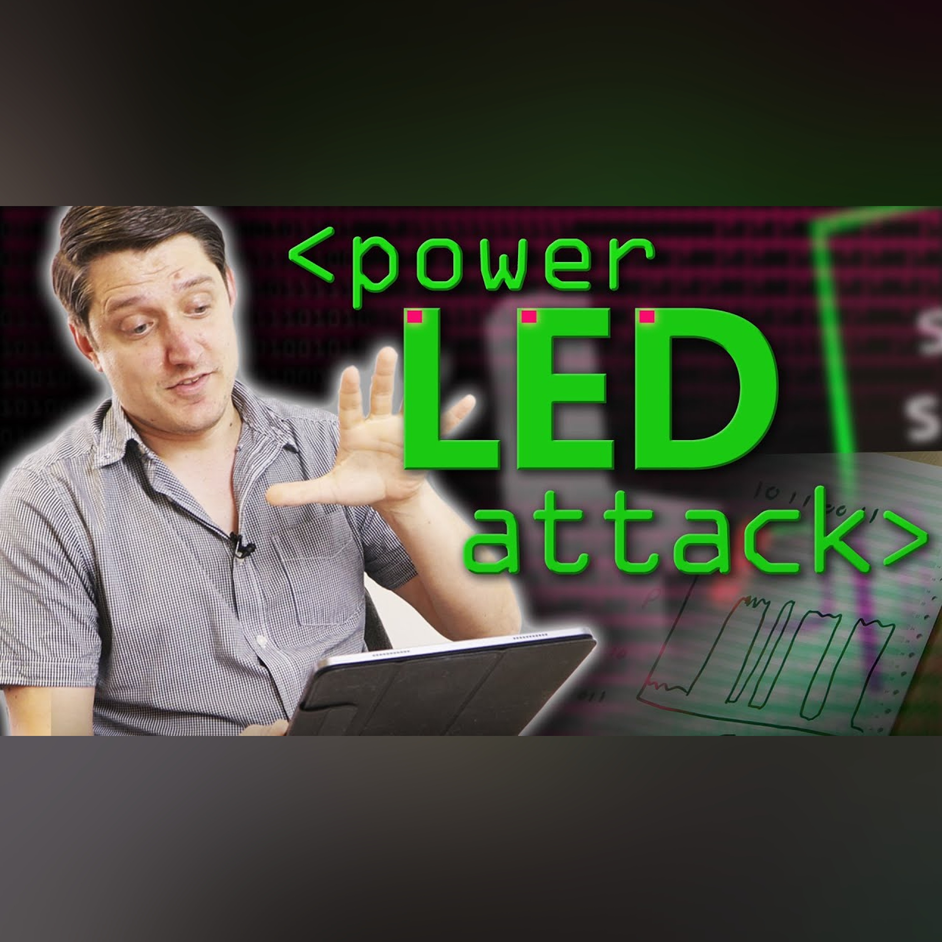 Power LED Attack - Computerphile episode artwork