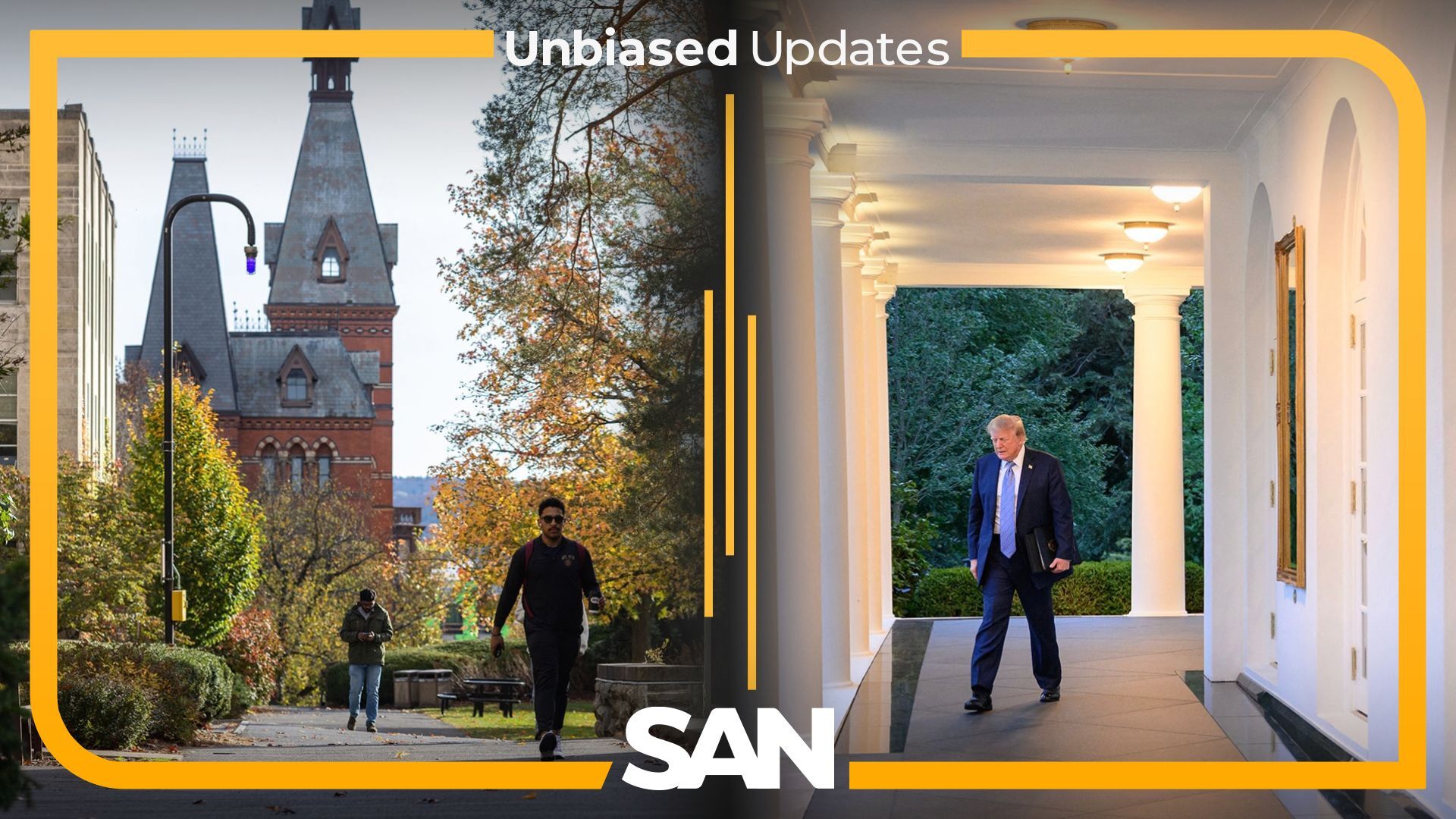 Cornell gang rape investigation reopens; Trump hosts AI leaders at White House episode artwork