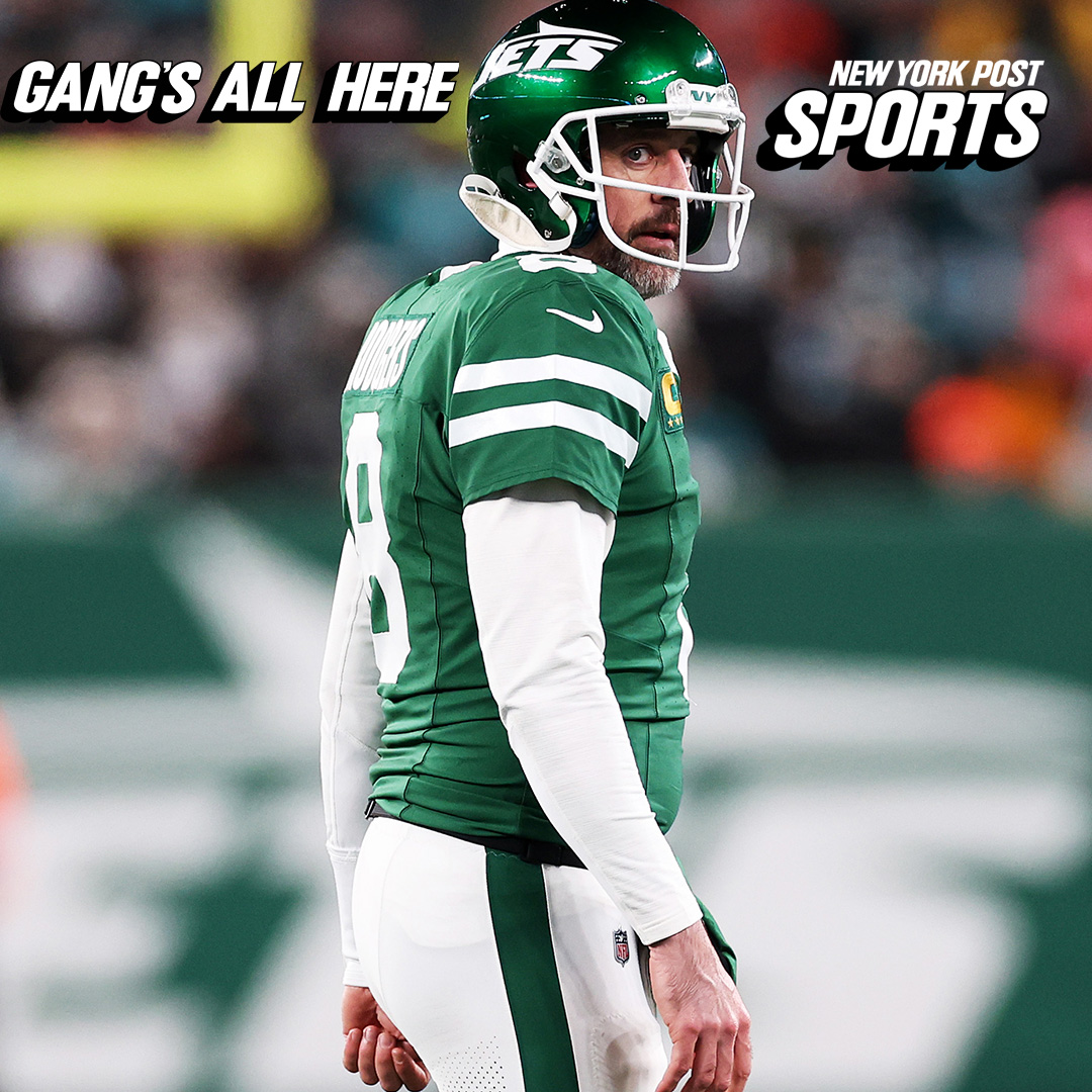 Aaron Rodgers era with the Jets is over | Gang's All Here Live episode artwork