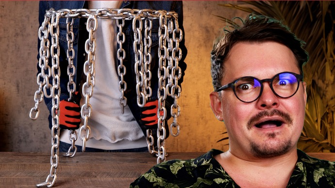 REACTS to Master welder built a levitating furniture episode artwork
