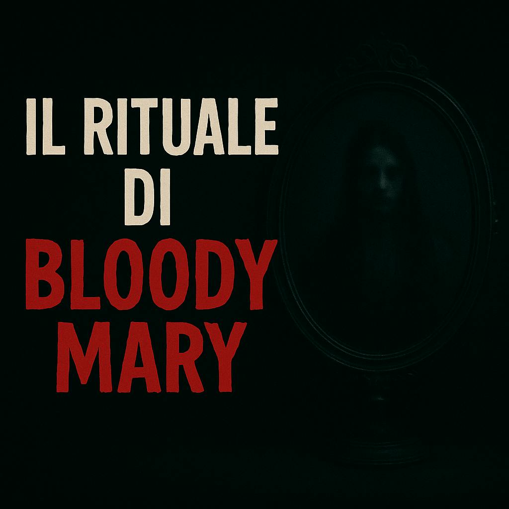 Faccio il pericoloso rituale di Bloody Mary Faccio il pericoloso rituale di Bloody Mary