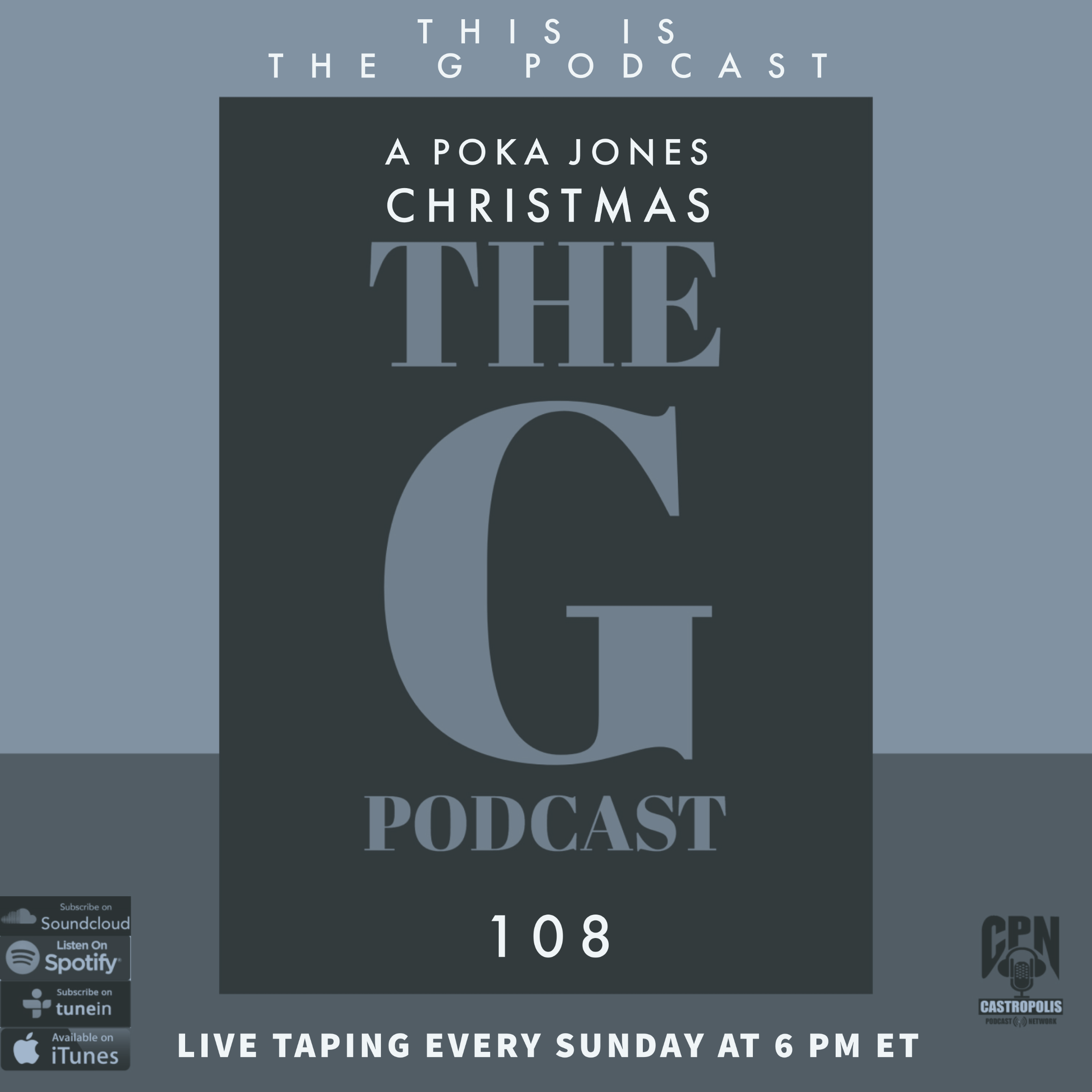 Episode 108 A Poka Jones Christmas episode artwork