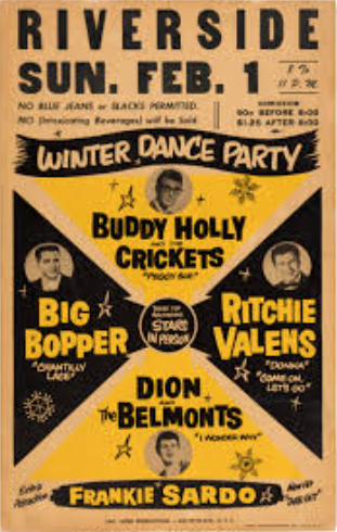 WINTER DANCE PARTY: FEBRUARY 1, 1959