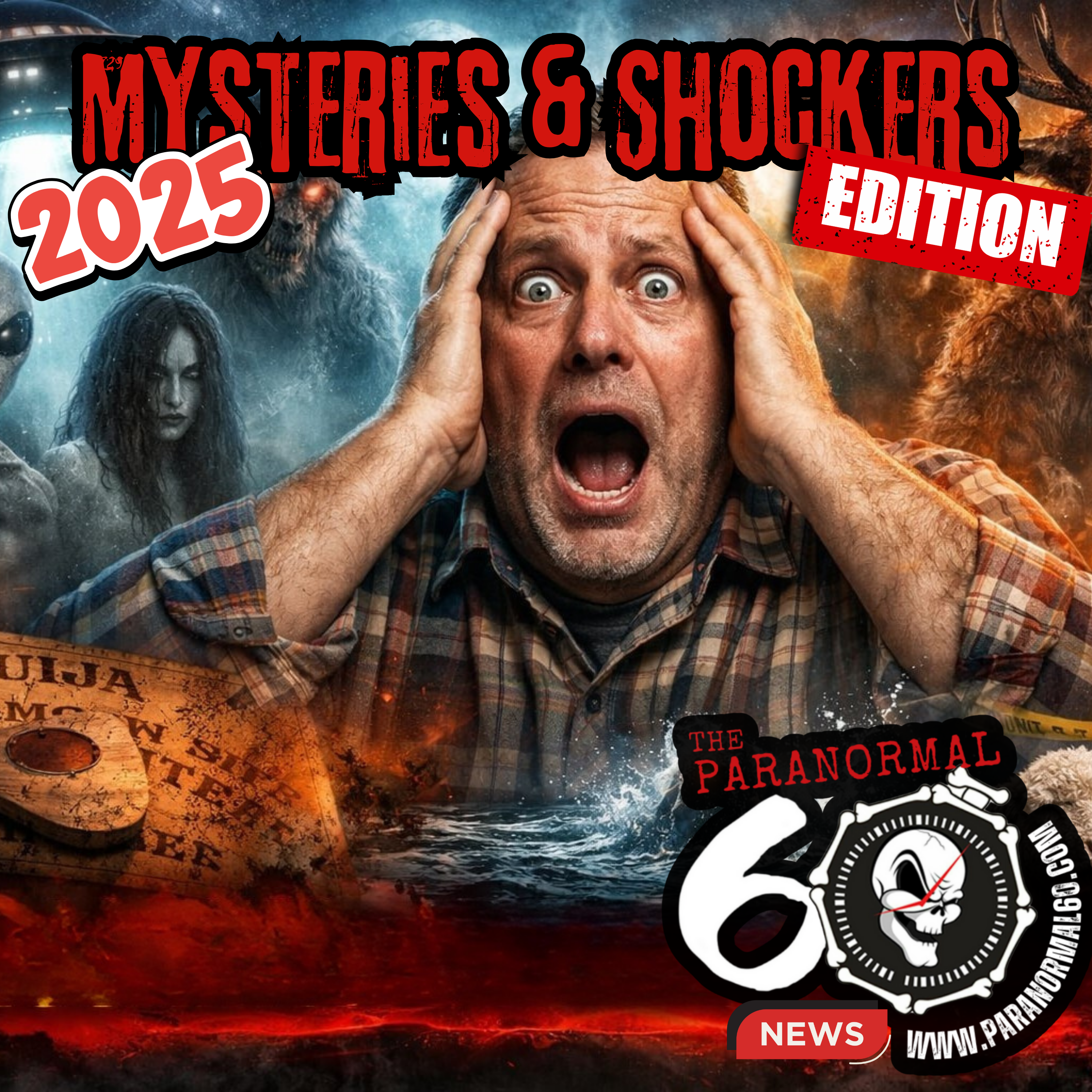 2025 Mysteries & Shockers - The Paranormal 60 News