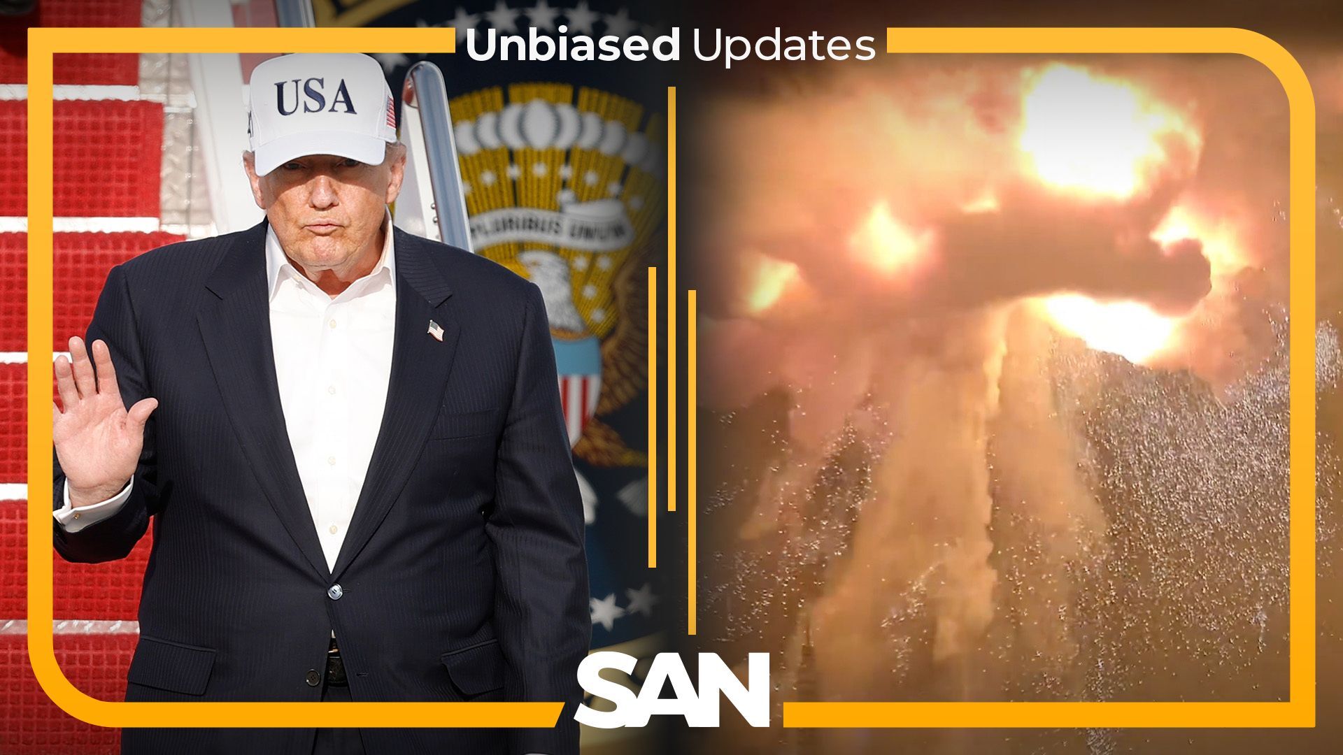 Iran deal awaits Trump’s signature; Blue Origin’s New Glenn rocket explodes on pad episode artwork