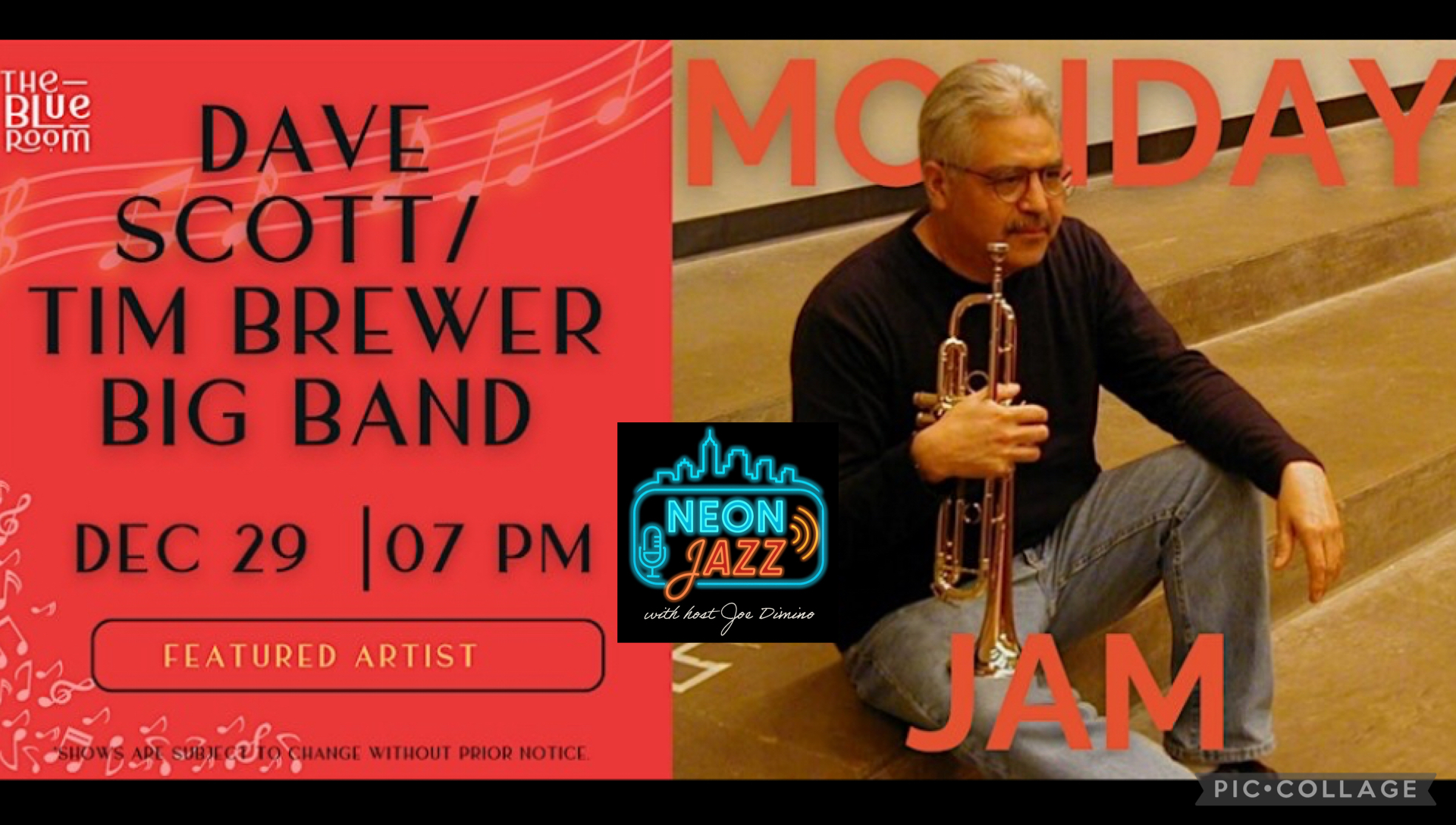 NYC-based Jazz Trumpeter Dave Scott on December 2025 Gigs in Kansas City