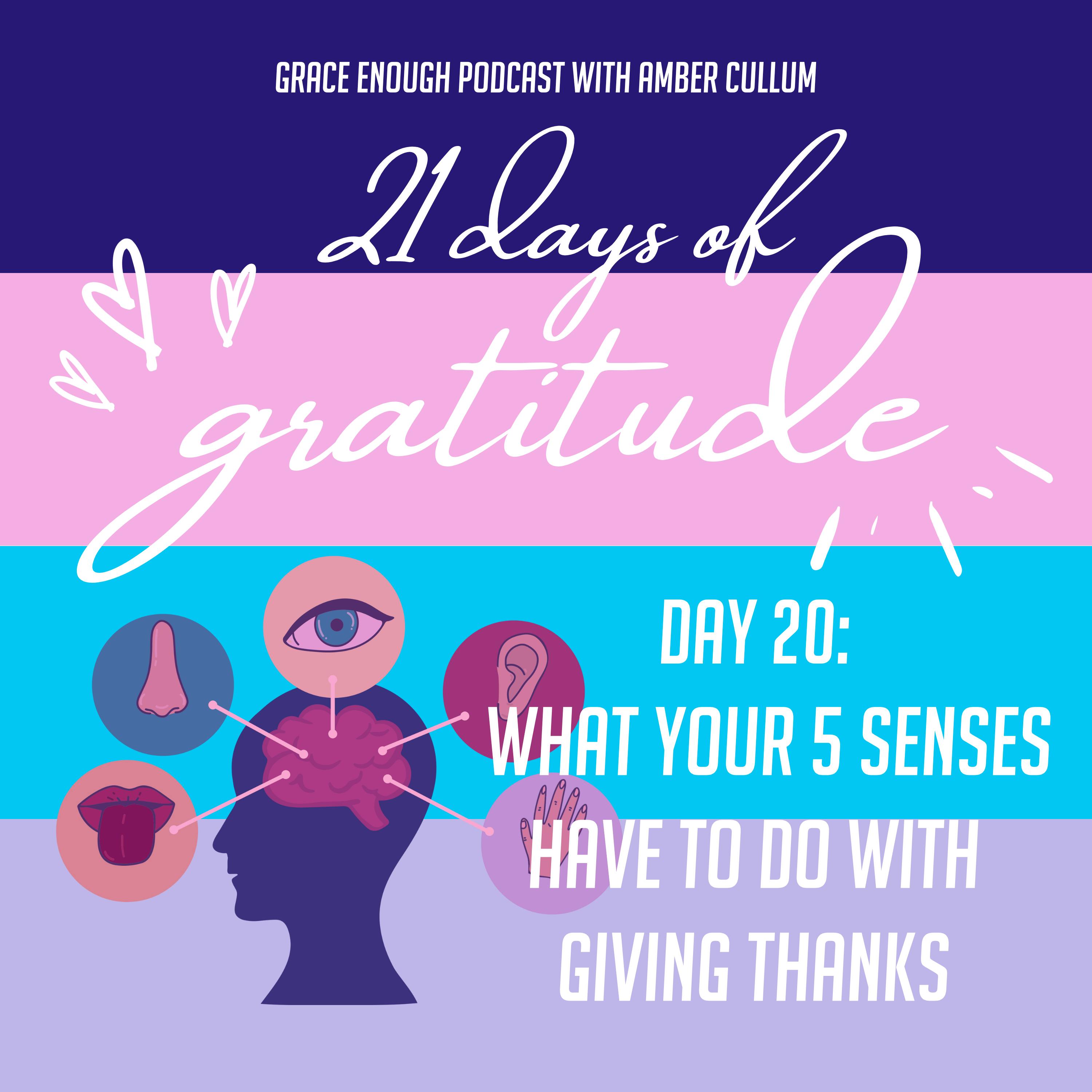 20/21 Days of Gratitude: What Your 5 Senses Have to Do with Giving Thanks