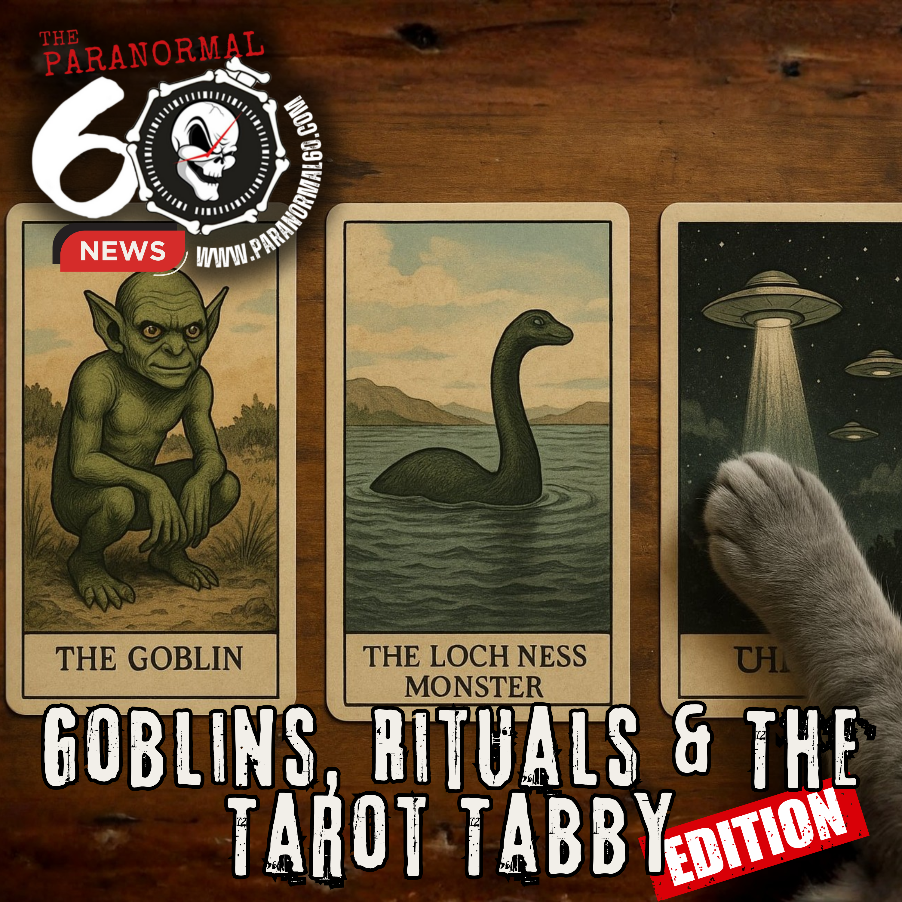 Goblins, Rituals and The Tarot Tabby - The Paranormal 60 News