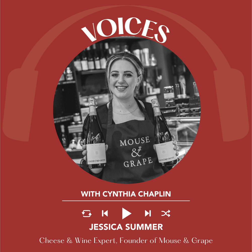 Ep. 2430 Jessica Summer of Mouse & Grape | Voices with Cynthia Chaplin