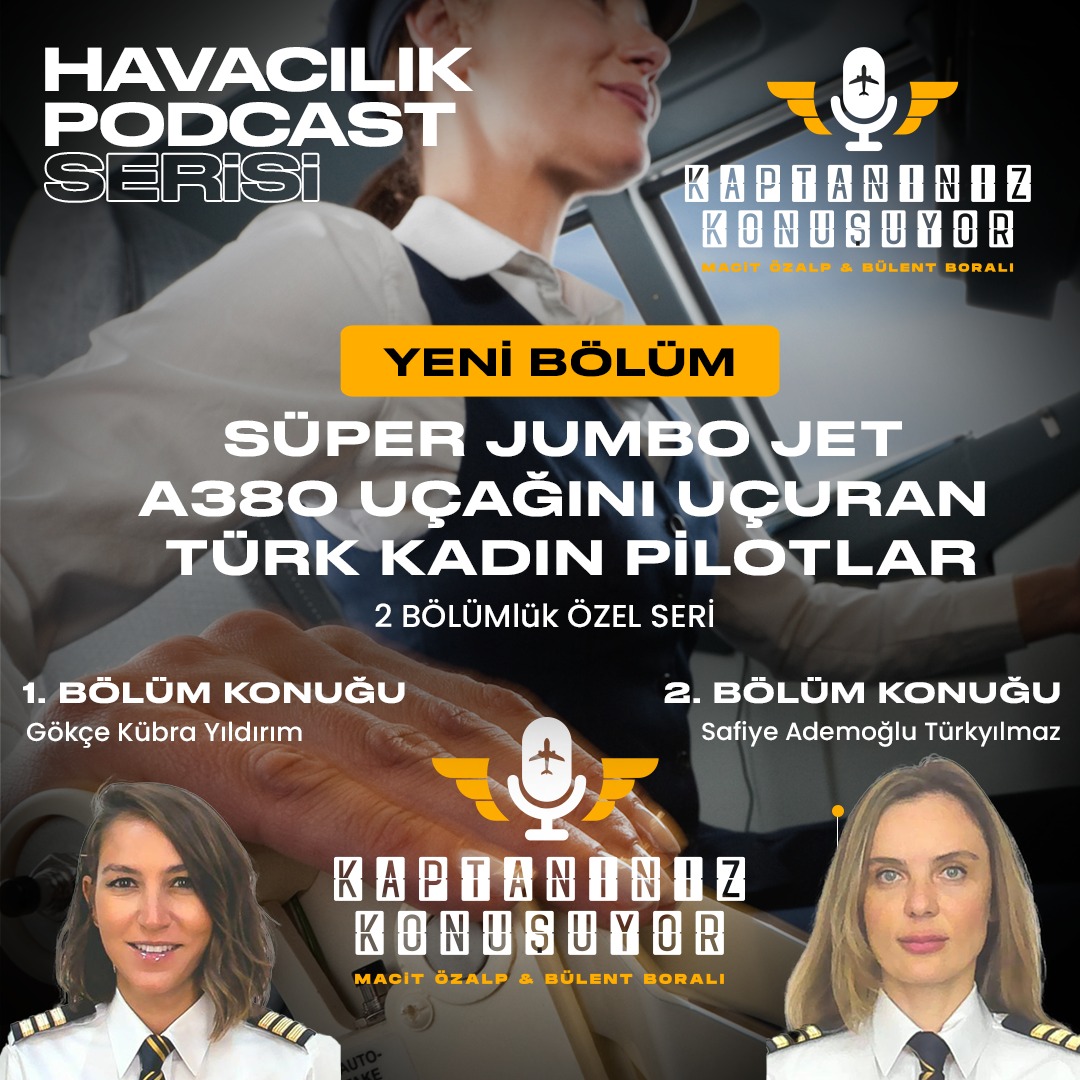 #12 SÜPER JUMBO JET AIRBUS A380 UÇAĞINI UÇURAN TÜRK KADIN PİLOTLAR - 2