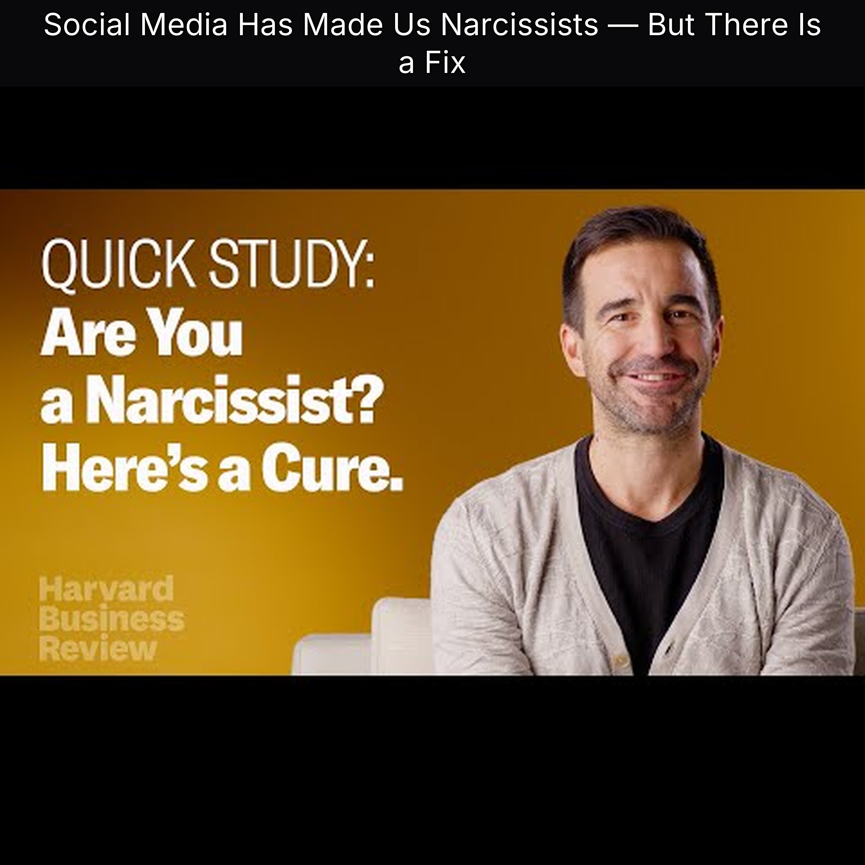 Social Media Has Made Us Narcissists — But There Is a Fix