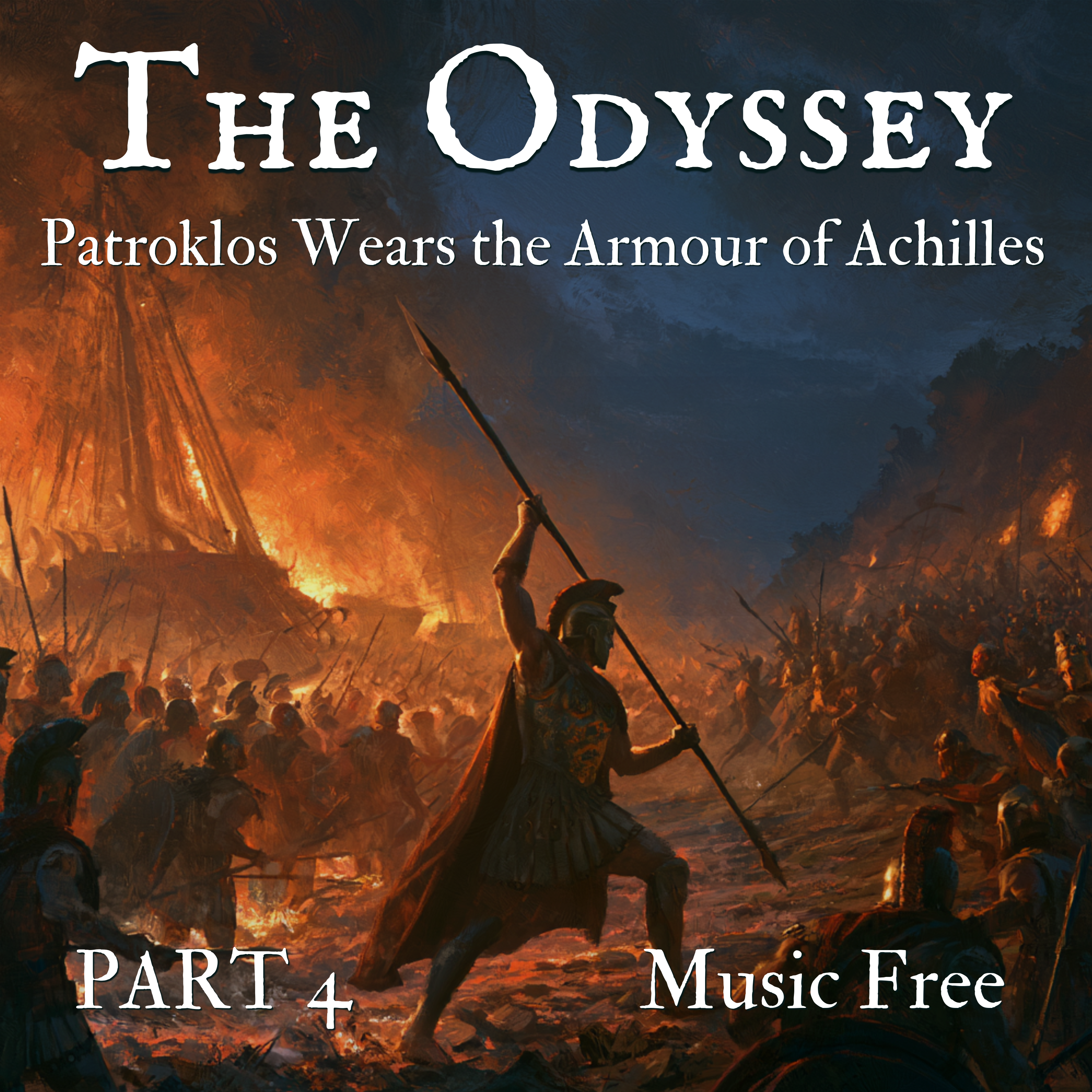 The Odyssey and The Tales of Troy - Part 4 - Patroklos Wears the Armour of Achilles - Music Free