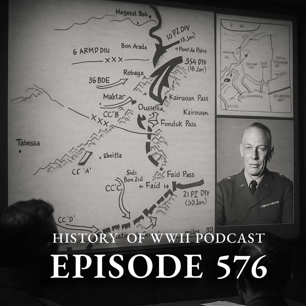 Episode 576-The Axis Africa Corps Is Bottled Up