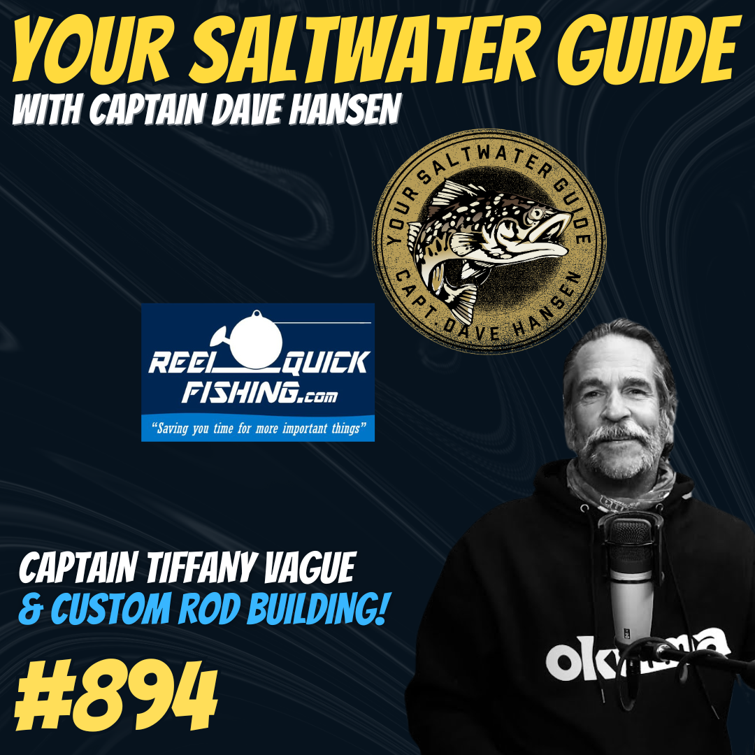 Custom Fishing Rods with Captain Tiffany Vague! #894