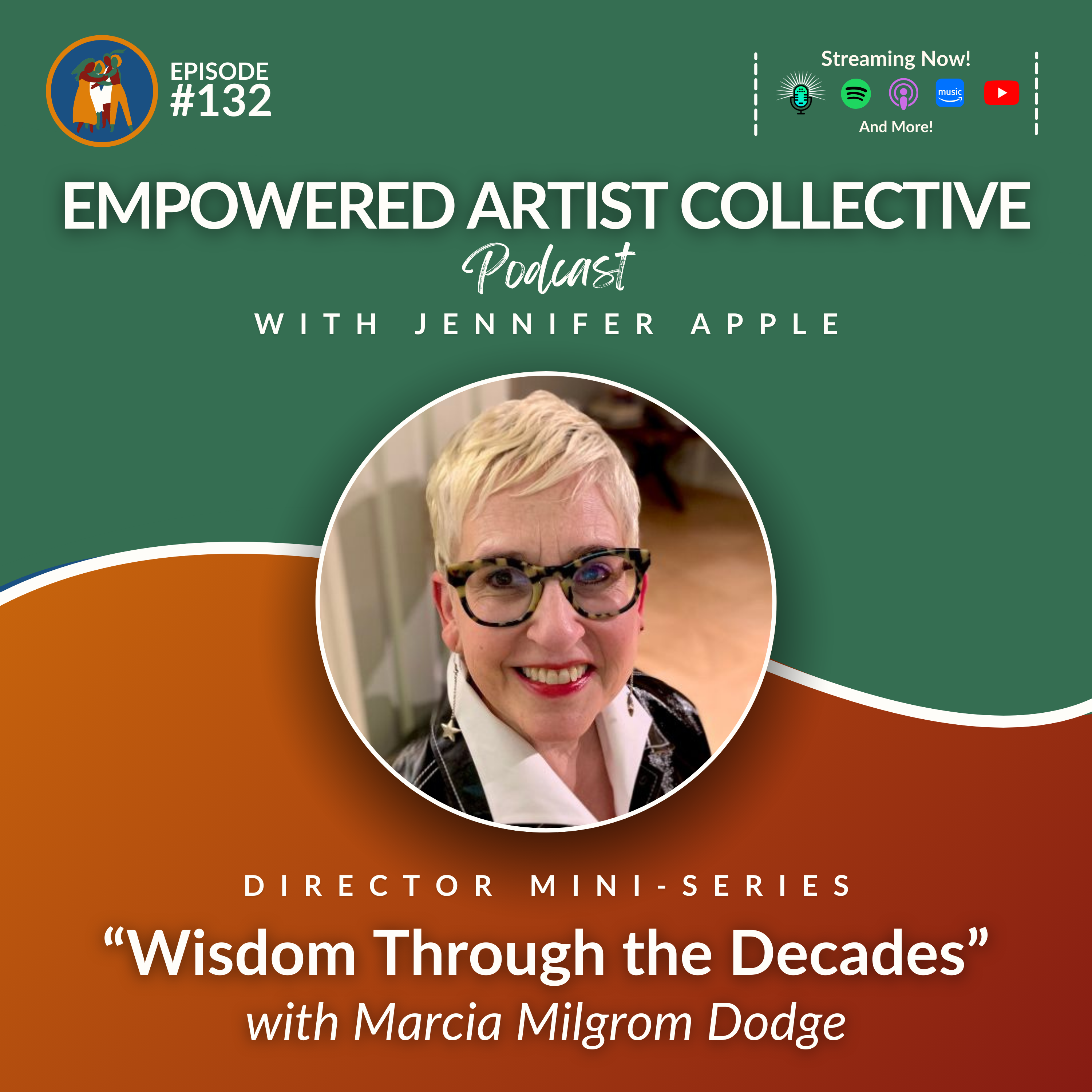 Empowered Artist Collective Podcast - for actors, singers, dancers, writers, creators and performers