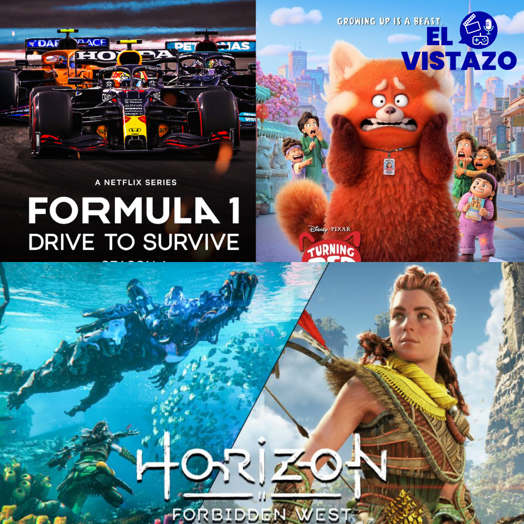 F1 Drive to Survive,Turning Red y Horizon Forbidden West | El Vistazo #34 episode artwork