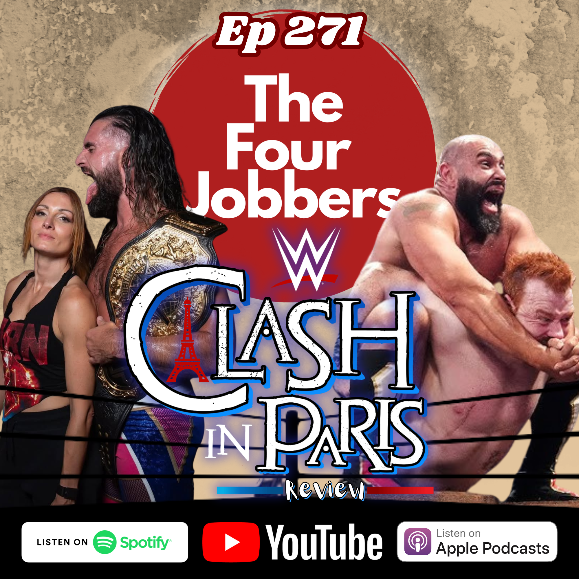 Ep 271 - WWE Clash In Paris Review episode artwork