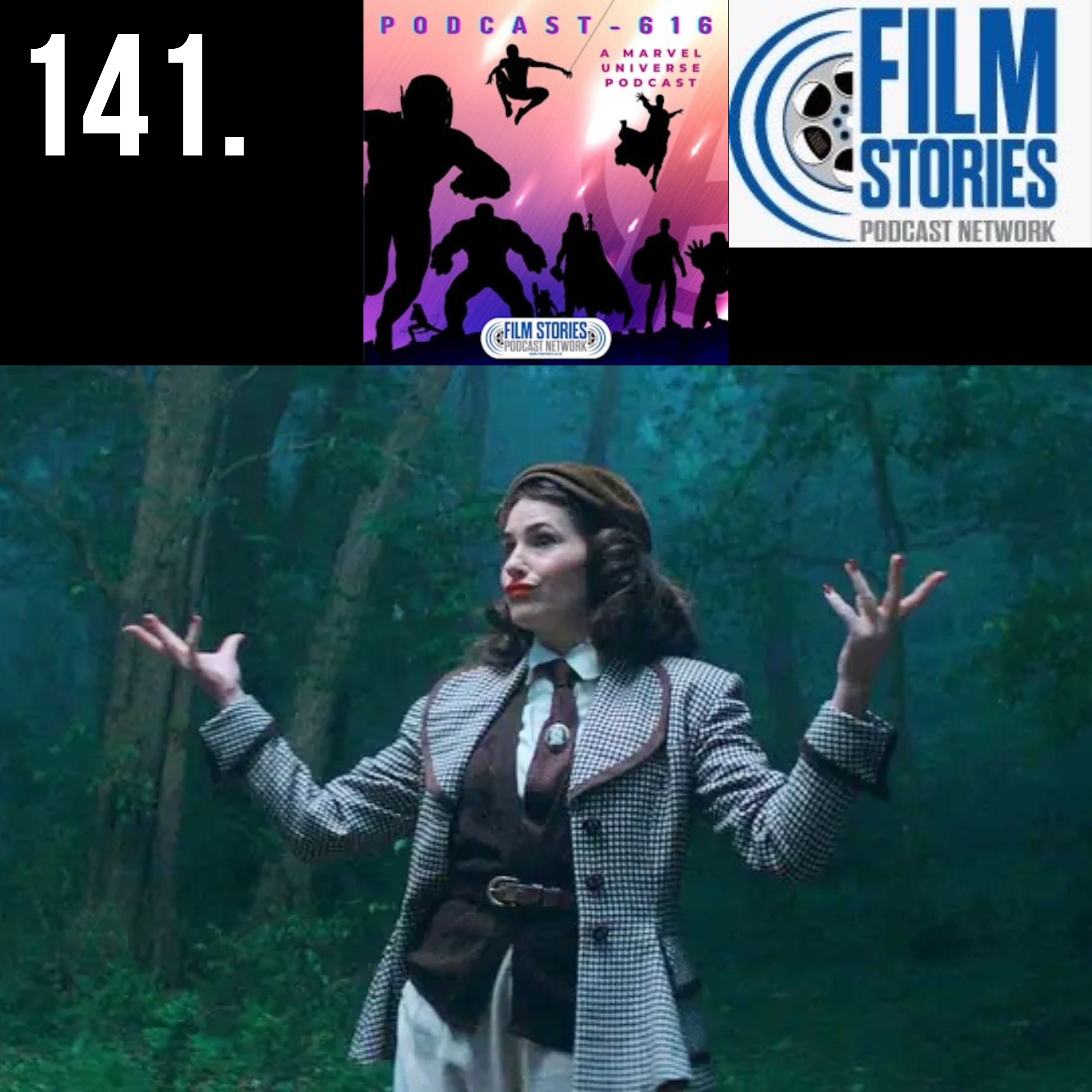 142. Agatha All Along 1x08-1x09: "Follow Me My Friend / To Glory at the End" and "Maiden Mother Crone" episode artwork