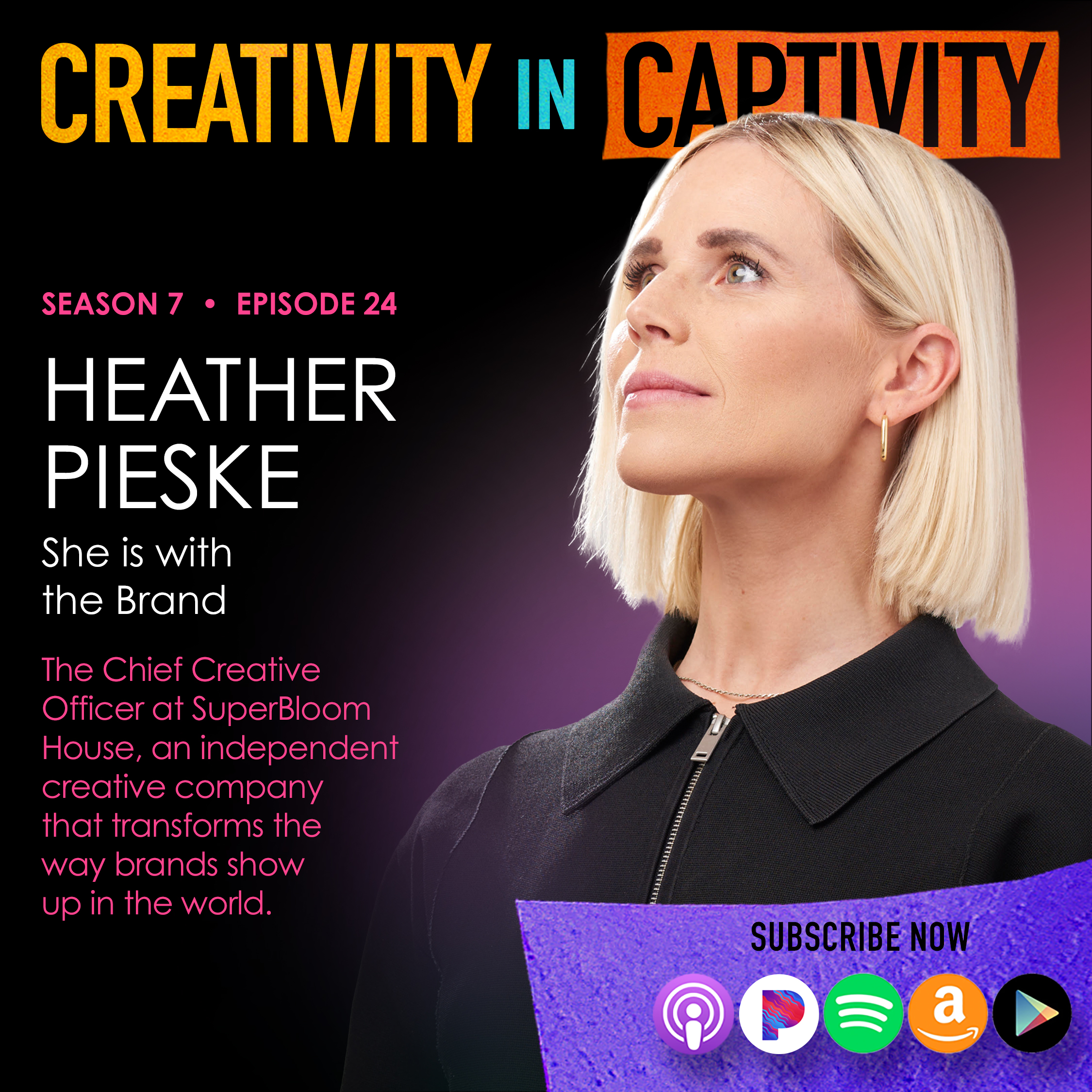 HEATHER PIESKE: She is with the Brand