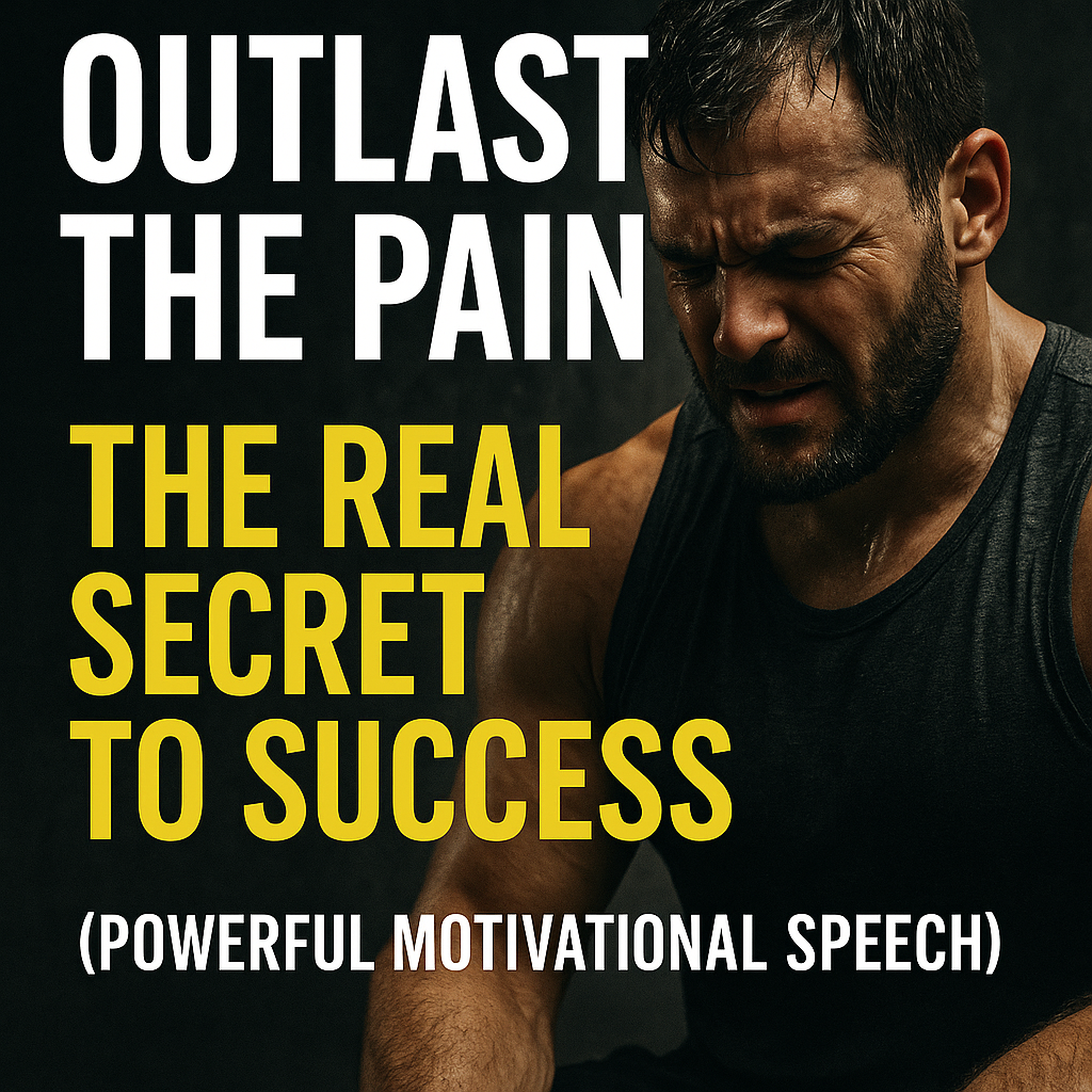 Outlast the Pain: The Real Secret to Success (Powerful Motivational Speech)