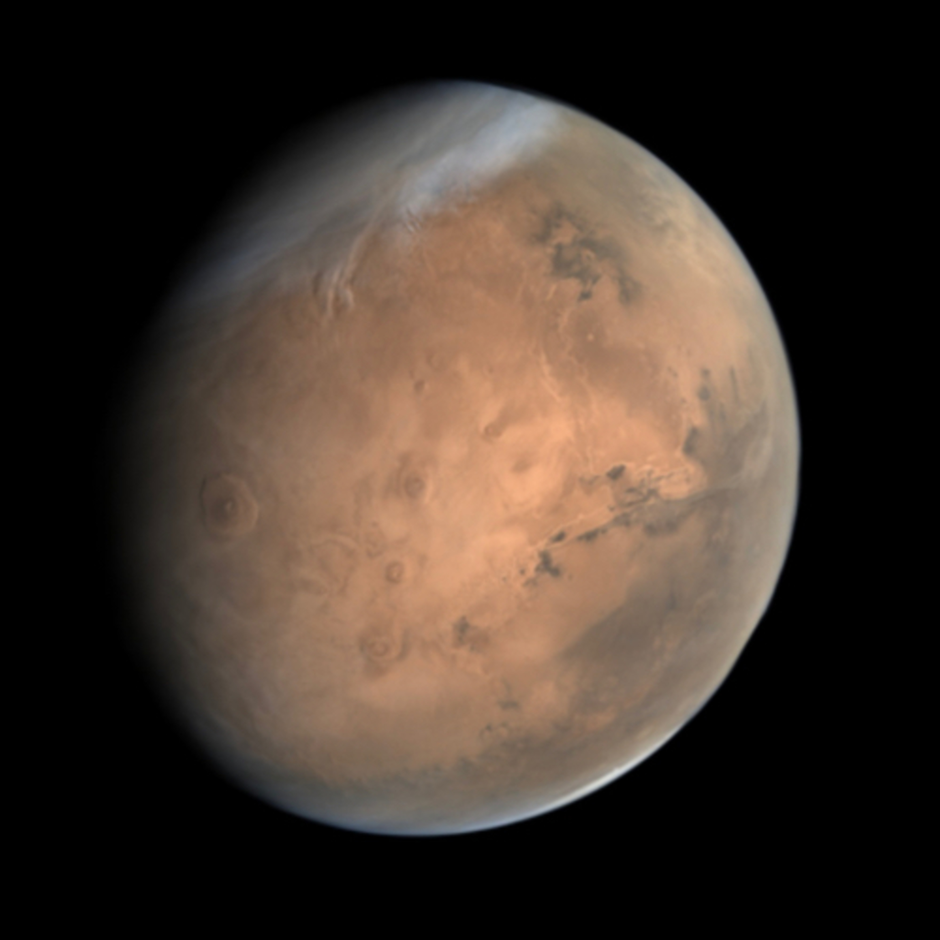 Mars is the fourth planet from the Sun and the second-smallest planet in the Solar System