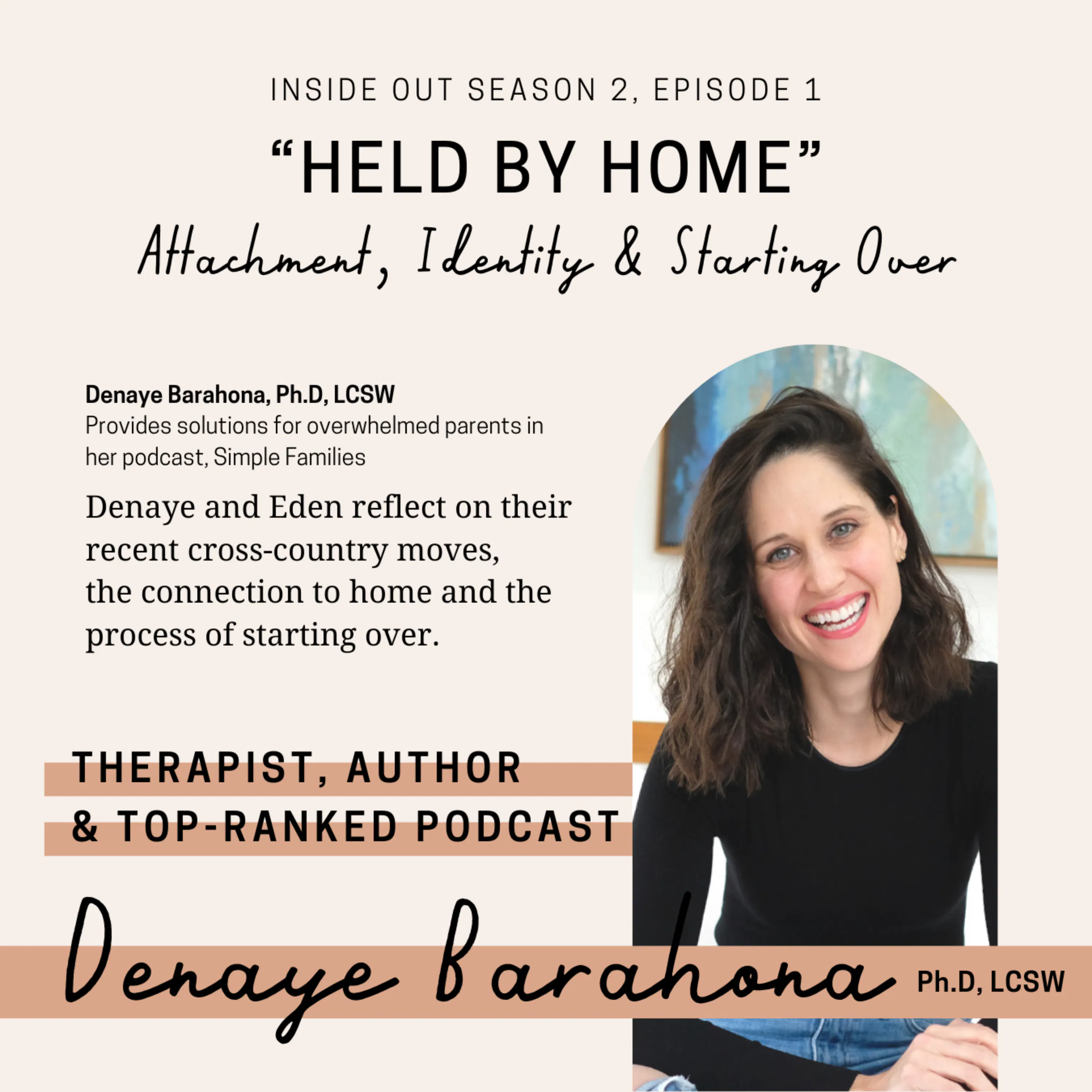 Held By Home: Attachment, Identity and Starting Over Held By Home: Attachment, Identity and Starting Over