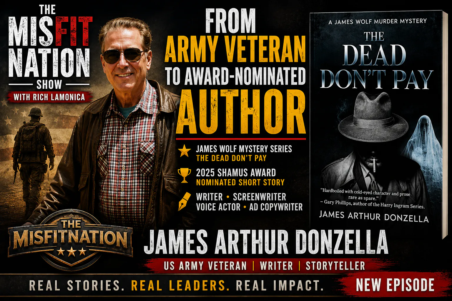 Vietnam Veteran James Donzella on Purpose, PTSD & Storytelling episode artwork