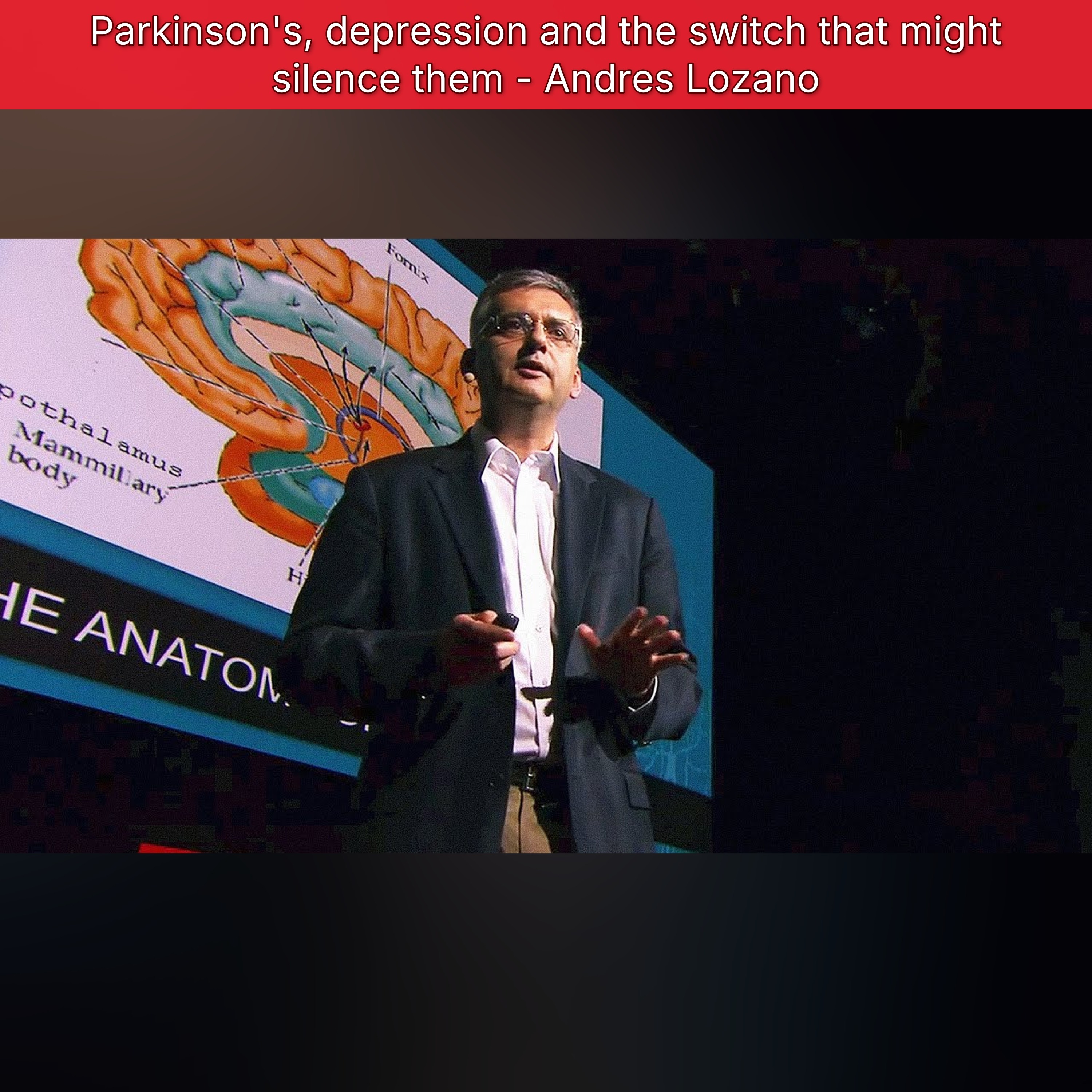 Parkinson's, depression and the switch that might silence them - Andres Lozano episode artwork