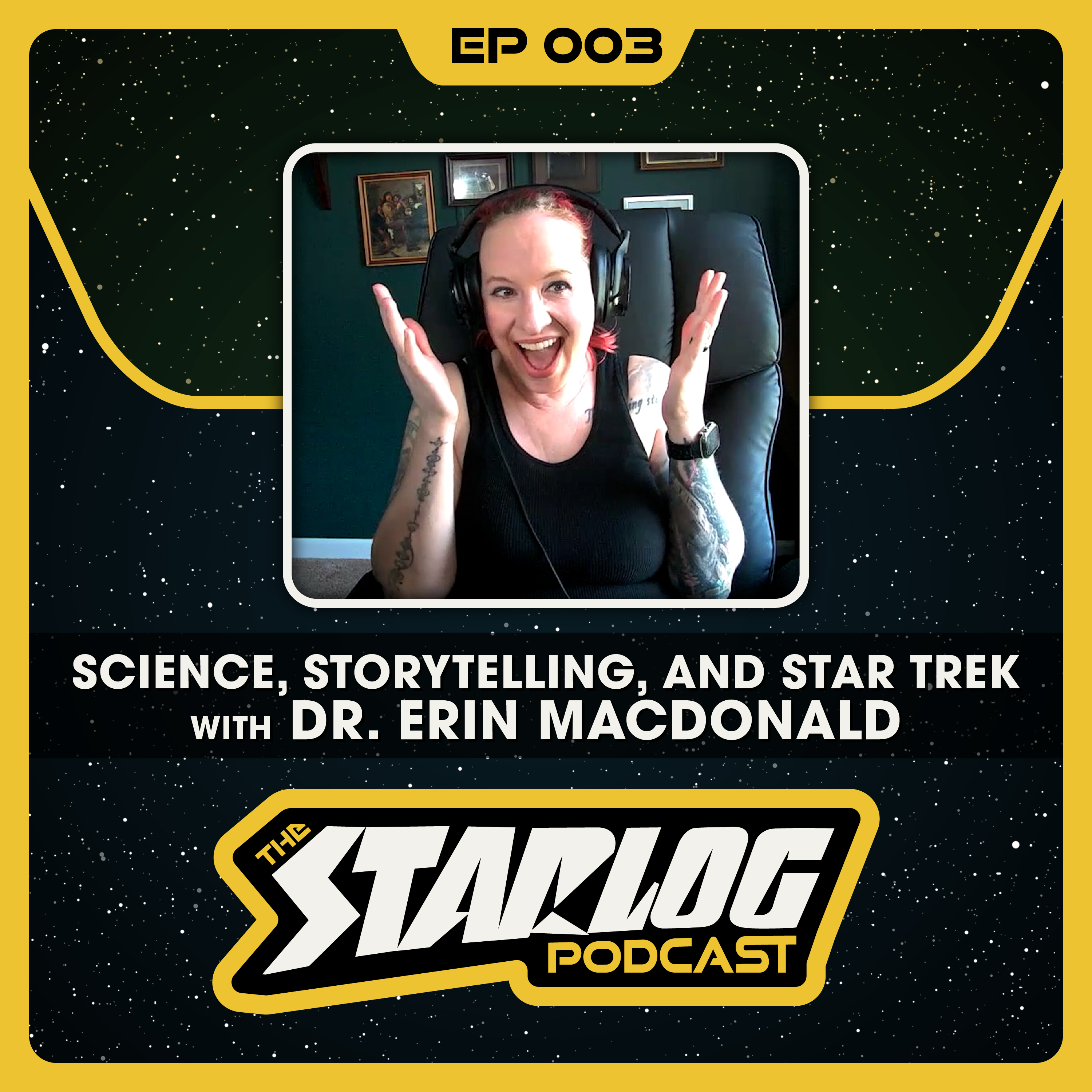 003 - Science, Storytelling, and Star Trek with Dr. Erin Macdonald episode artwork