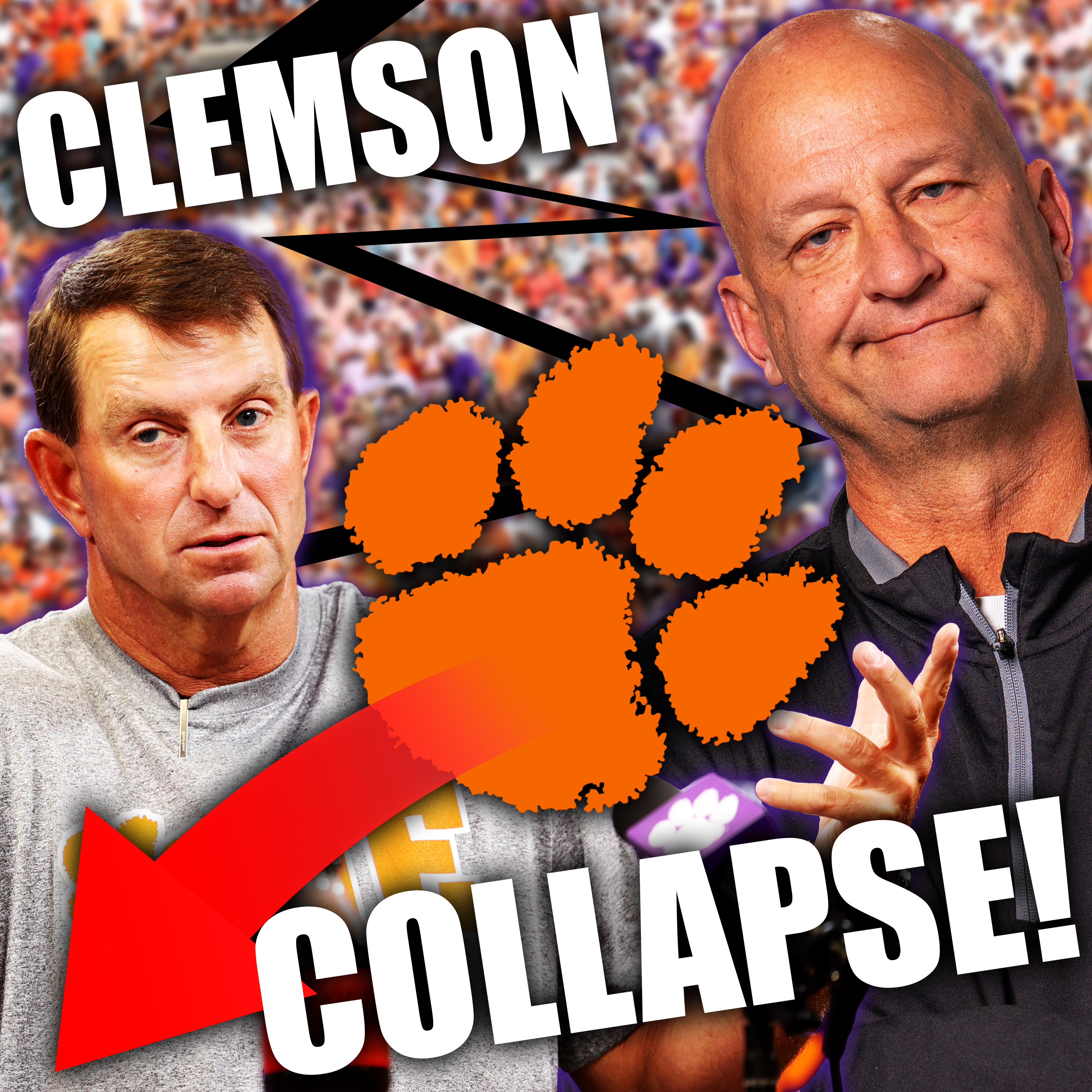 The Fall of Dabo! Clemson’s Dynasty in Trouble + Trey Wallace & Jonathan Hutton | episode artwork