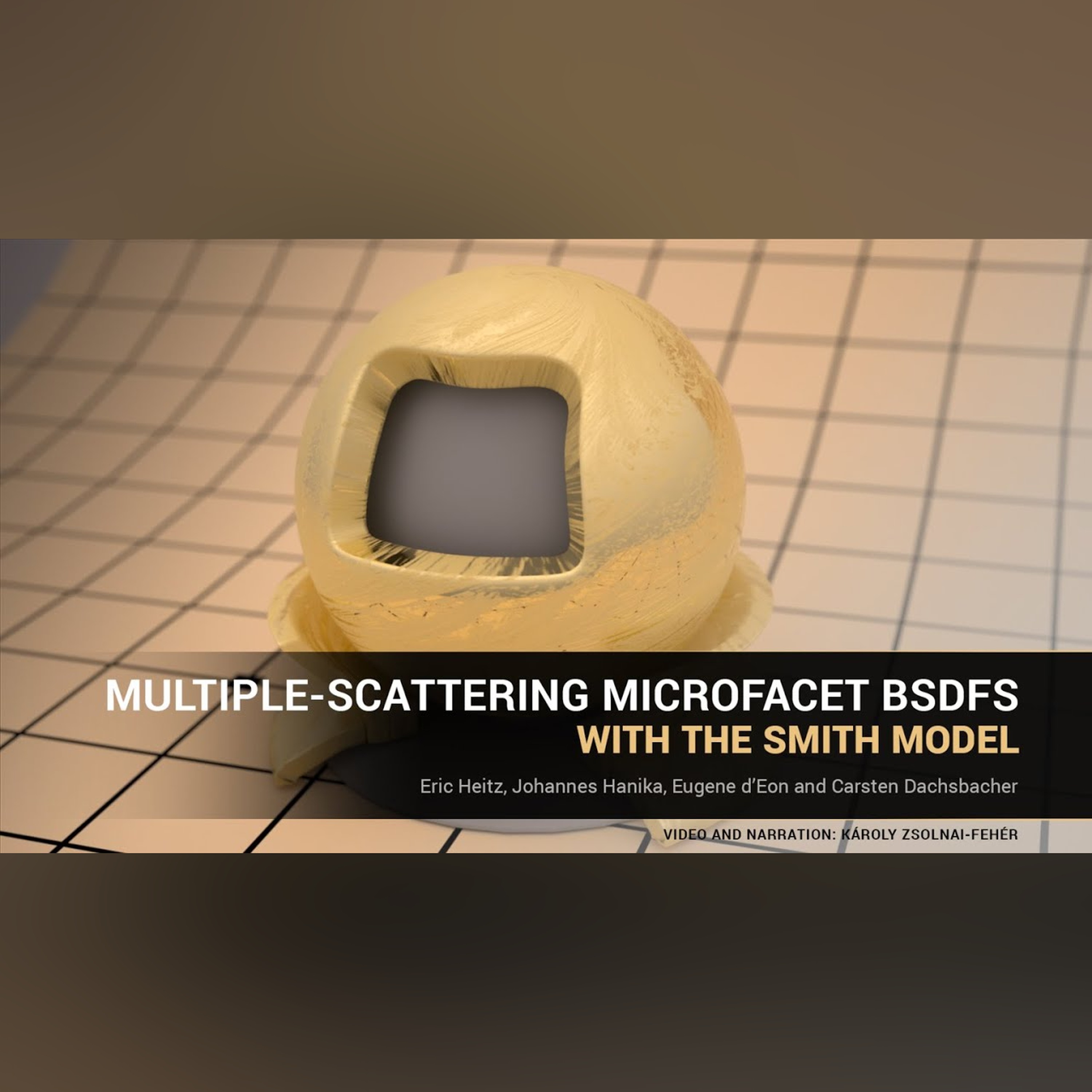 Multiple-Scattering Microfacet BSDFs with the Smith Model episode artwork